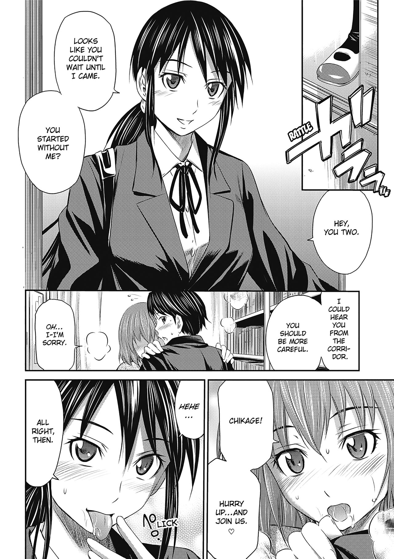 [Sabashi Renya]Momoiro Triangle | Peachy Triangle[English] [Decensored] [Project-H] Page 82