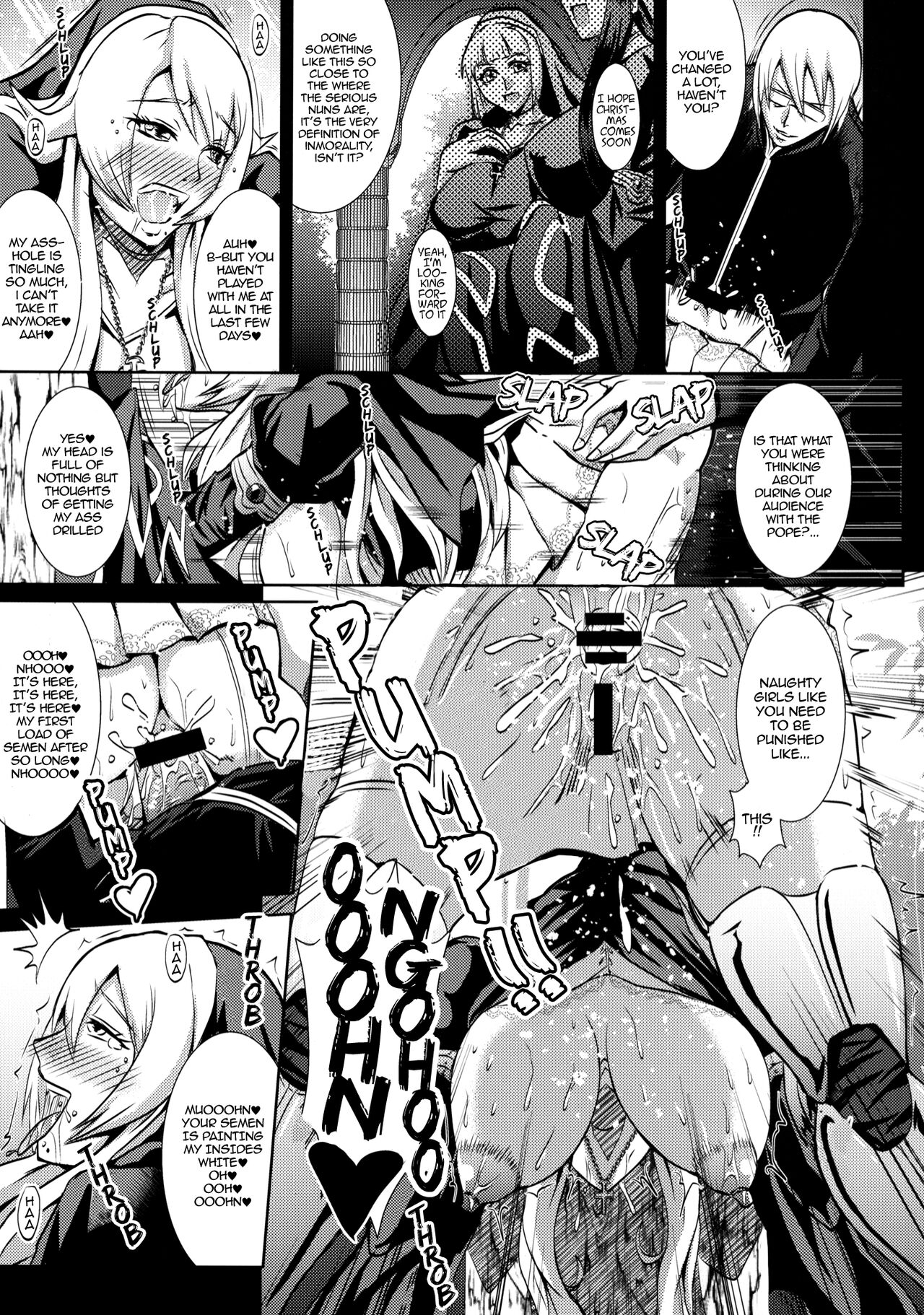 [MEAN MACHINE (Mifune Seijirou)]Chijoshin Raisan | Worship of the Pervert Goddess(Queen's Blade Rebellion) [English] [EL JEFE Hentai Truck] [Digital] Page 18