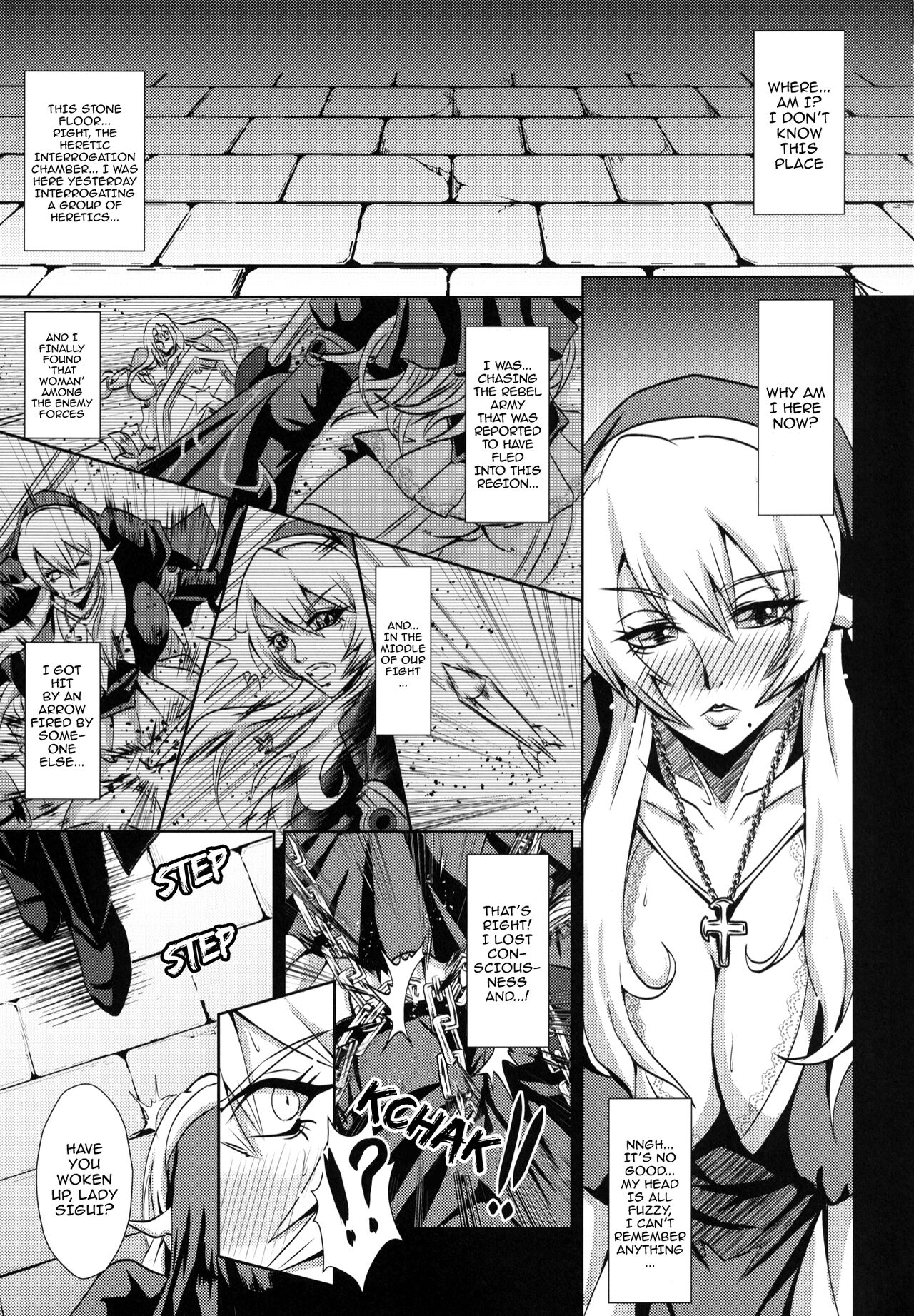 [MEAN MACHINE (Mifune Seijirou)]Chijoshin Raisan | Worship of the Pervert Goddess(Queen's Blade Rebellion) [English] [EL JEFE Hentai Truck] [Digital] Page 2
