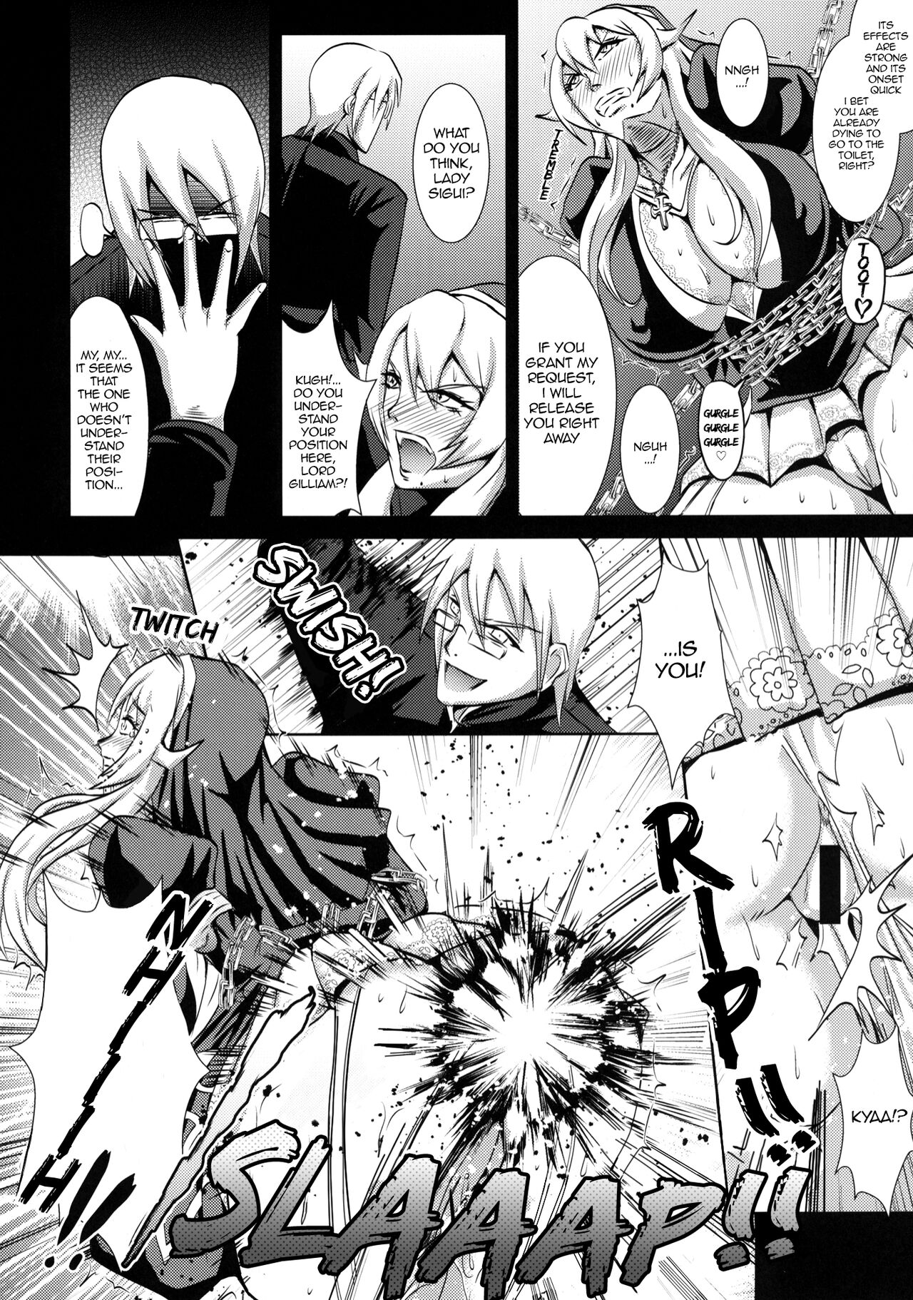 [MEAN MACHINE (Mifune Seijirou)]Chijoshin Raisan | Worship of the Pervert Goddess(Queen's Blade Rebellion) [English] [EL JEFE Hentai Truck] [Digital] Page 5