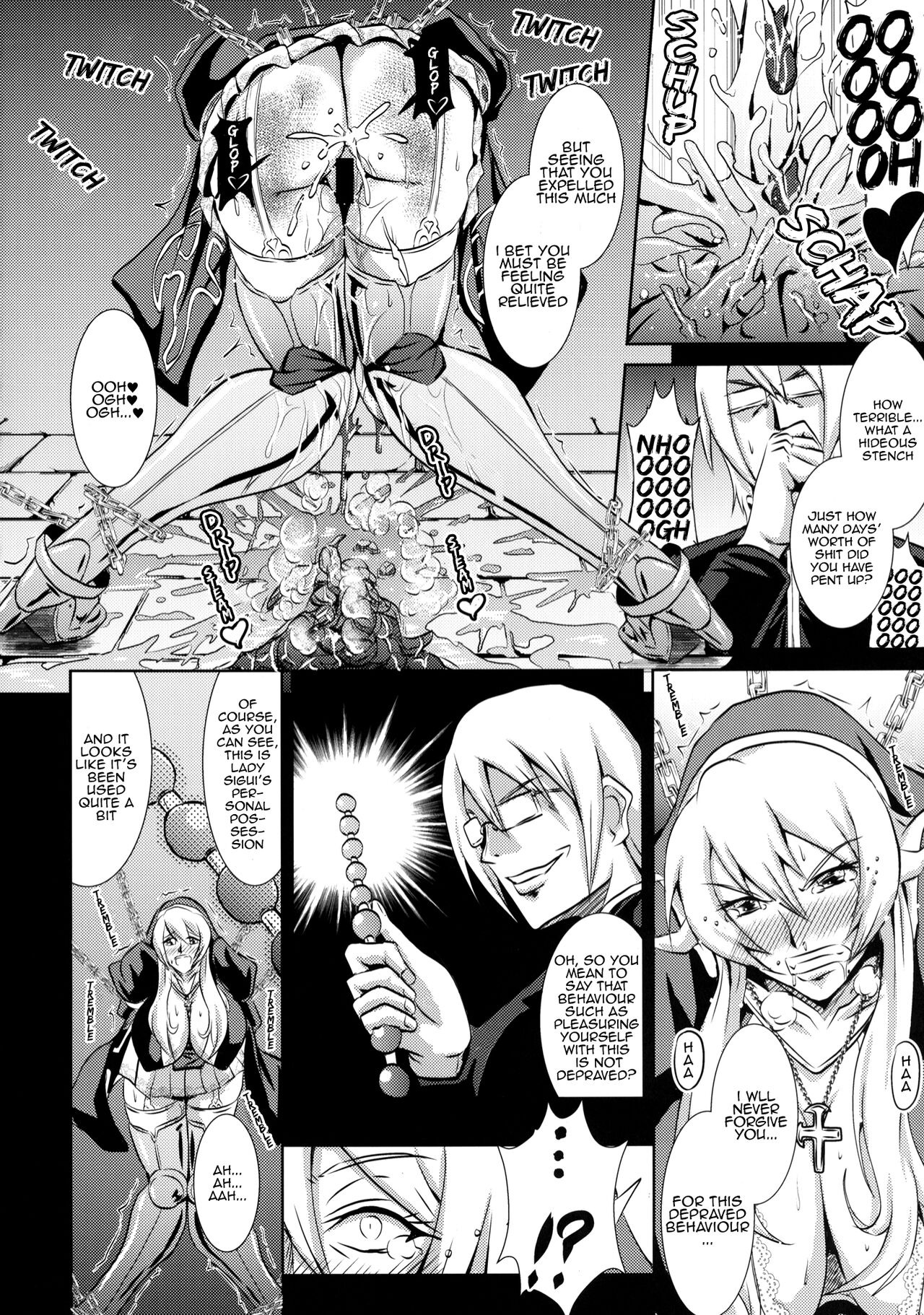 [MEAN MACHINE (Mifune Seijirou)]Chijoshin Raisan | Worship of the Pervert Goddess(Queen's Blade Rebellion) [English] [EL JEFE Hentai Truck] [Digital] Page 7