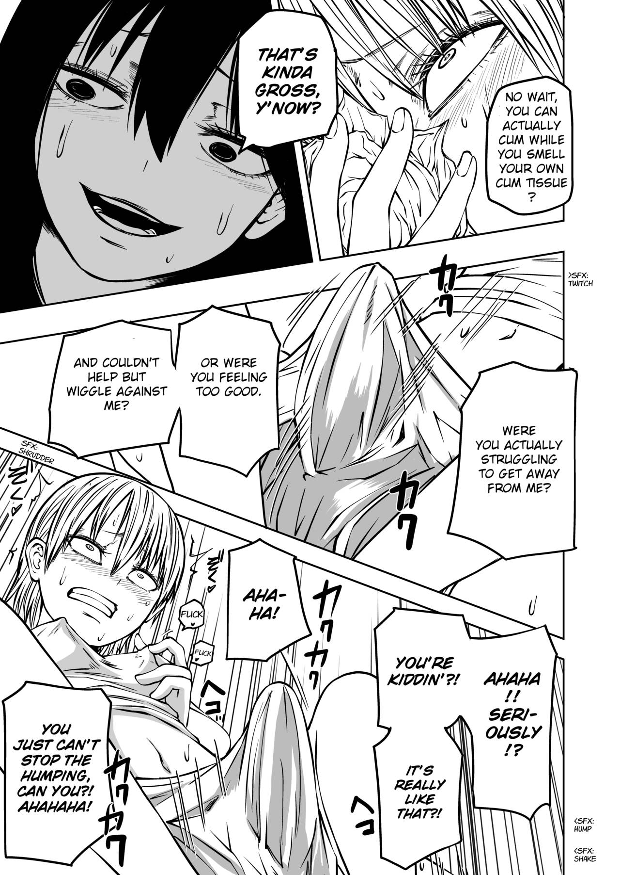 [Mikenekohanten (Sakamoto Kafka)]Futoukou ni Natta Futanari Doukyuusei "Choukyou ~ Koukai Zecchou"[English] [Daddy Scan Me Harder!] Page 21