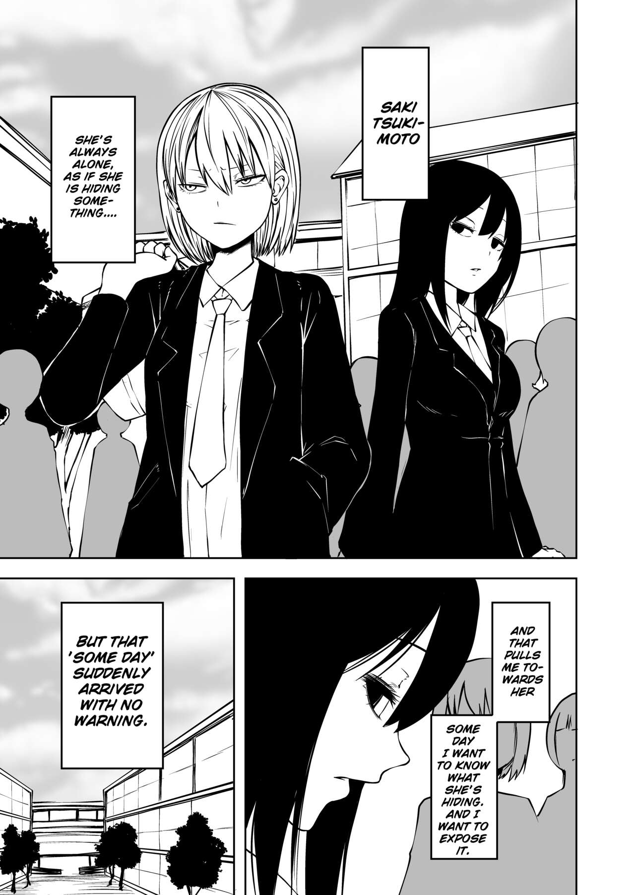 [Mikenekohanten (Sakamoto Kafka)]Futoukou ni Natta Futanari Doukyuusei "Choukyou ~ Koukai Zecchou"[English] [Daddy Scan Me Harder!] Page 3