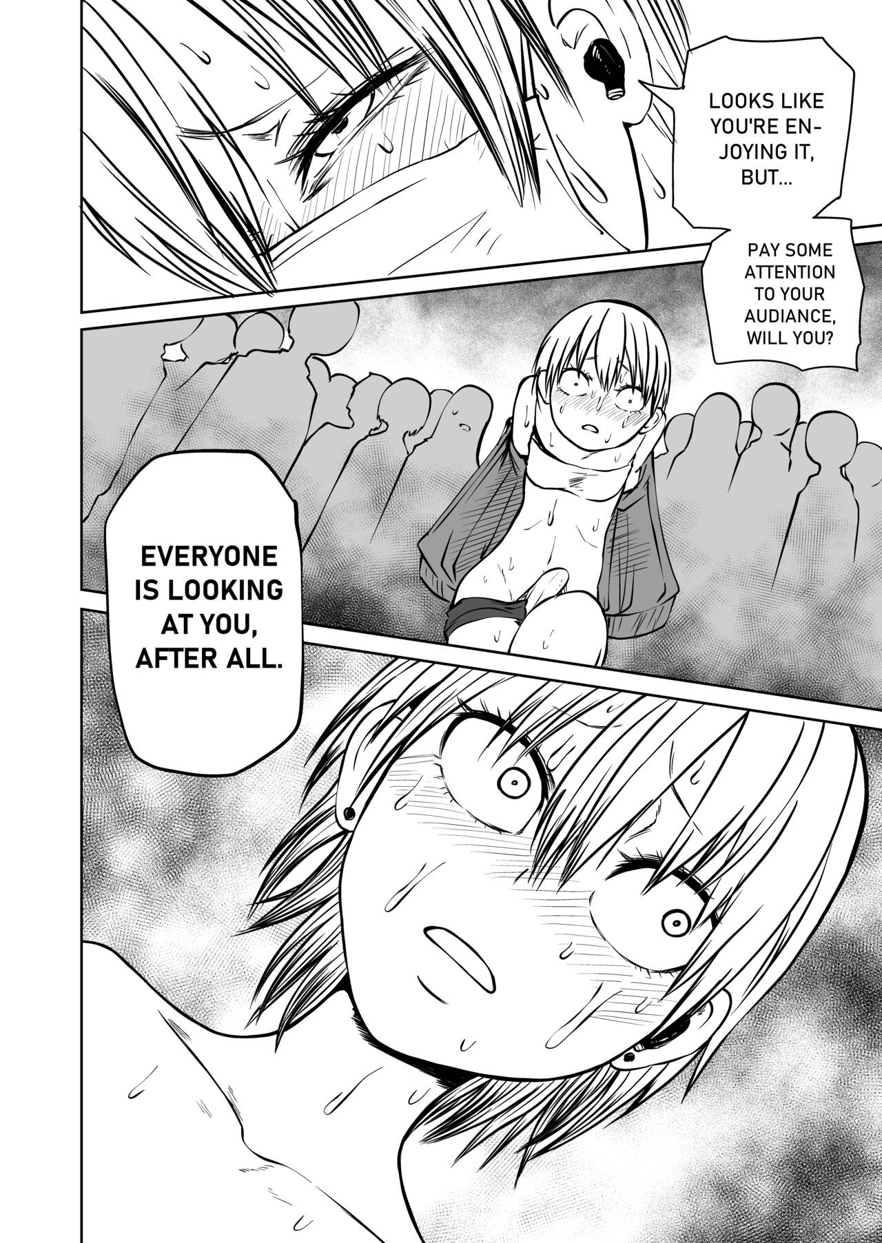 [Mikenekohanten (Sakamoto Kafka)]Futoukou ni Natta Futanari Doukyuusei "Choukyou ~ Koukai Zecchou"[English] [Daddy Scan Me Harder!] Page 36