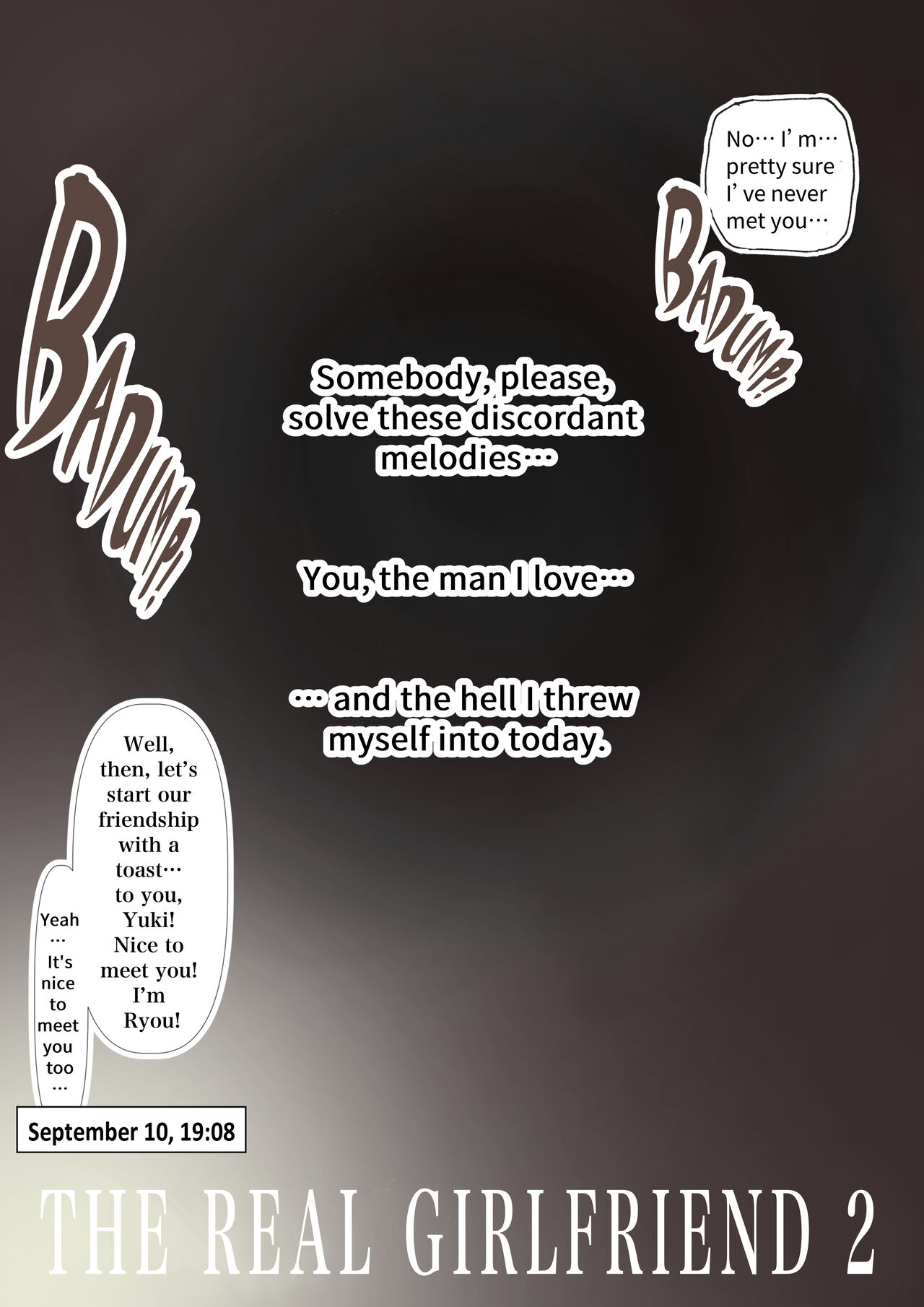 [Takotokite]Honto no Kanojo 2 -Ore no Kanojo ga Hoka no Otoko ni Dakareteta | The Real Girlfriend 2 -My Girlfriend Is In The Arms Of Another Man-[English] Page 10