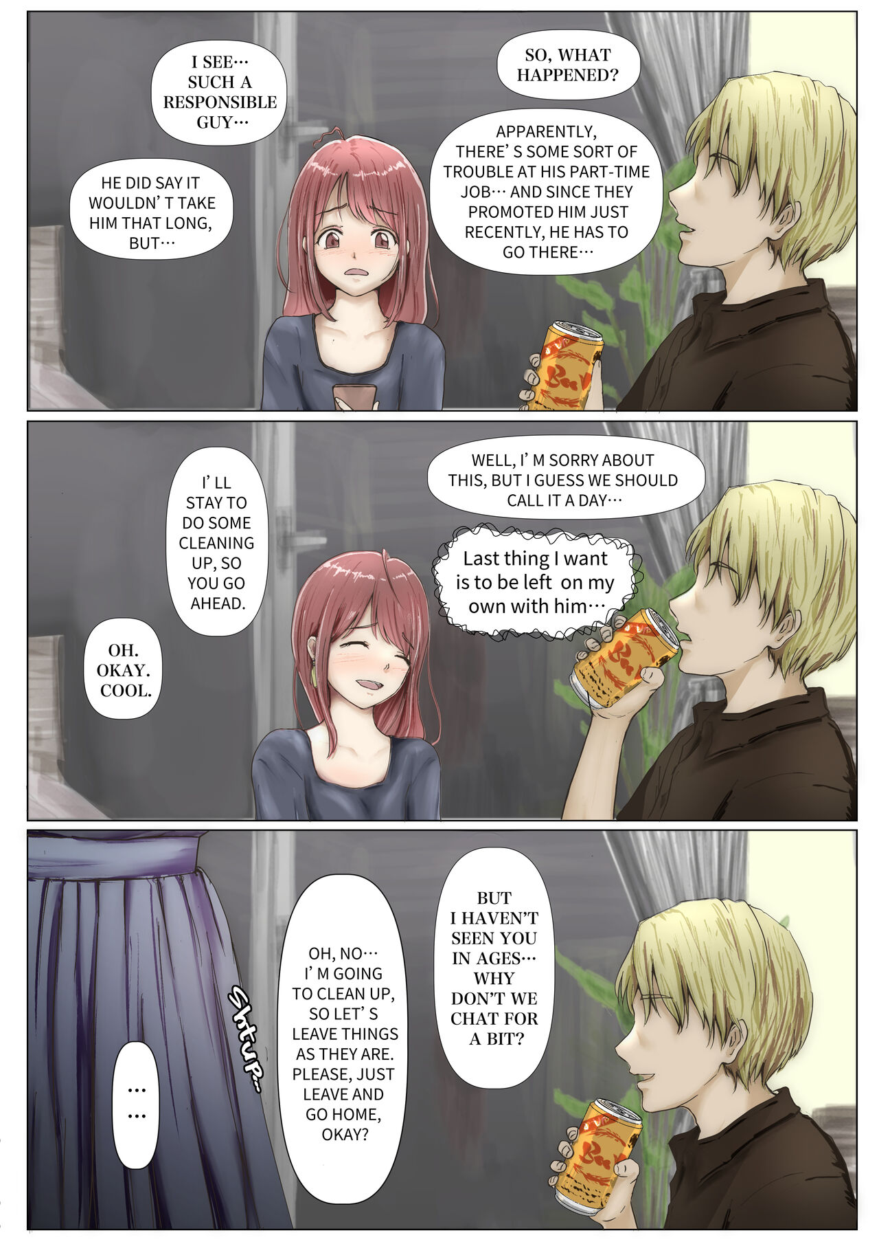 [Takotokite]Honto no Kanojo 2 -Ore no Kanojo ga Hoka no Otoko ni Dakareteta | The Real Girlfriend 2 -My Girlfriend Is In The Arms Of Another Man-[English] Page 14