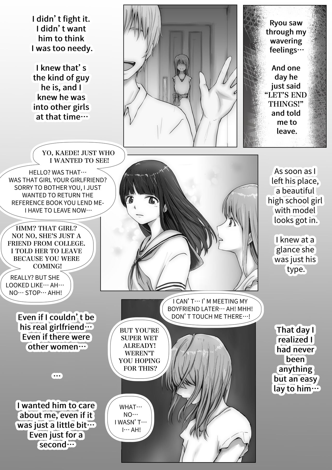 [Takotokite]Honto no Kanojo 2 -Ore no Kanojo ga Hoka no Otoko ni Dakareteta | The Real Girlfriend 2 -My Girlfriend Is In The Arms Of Another Man-[English] Page 6
