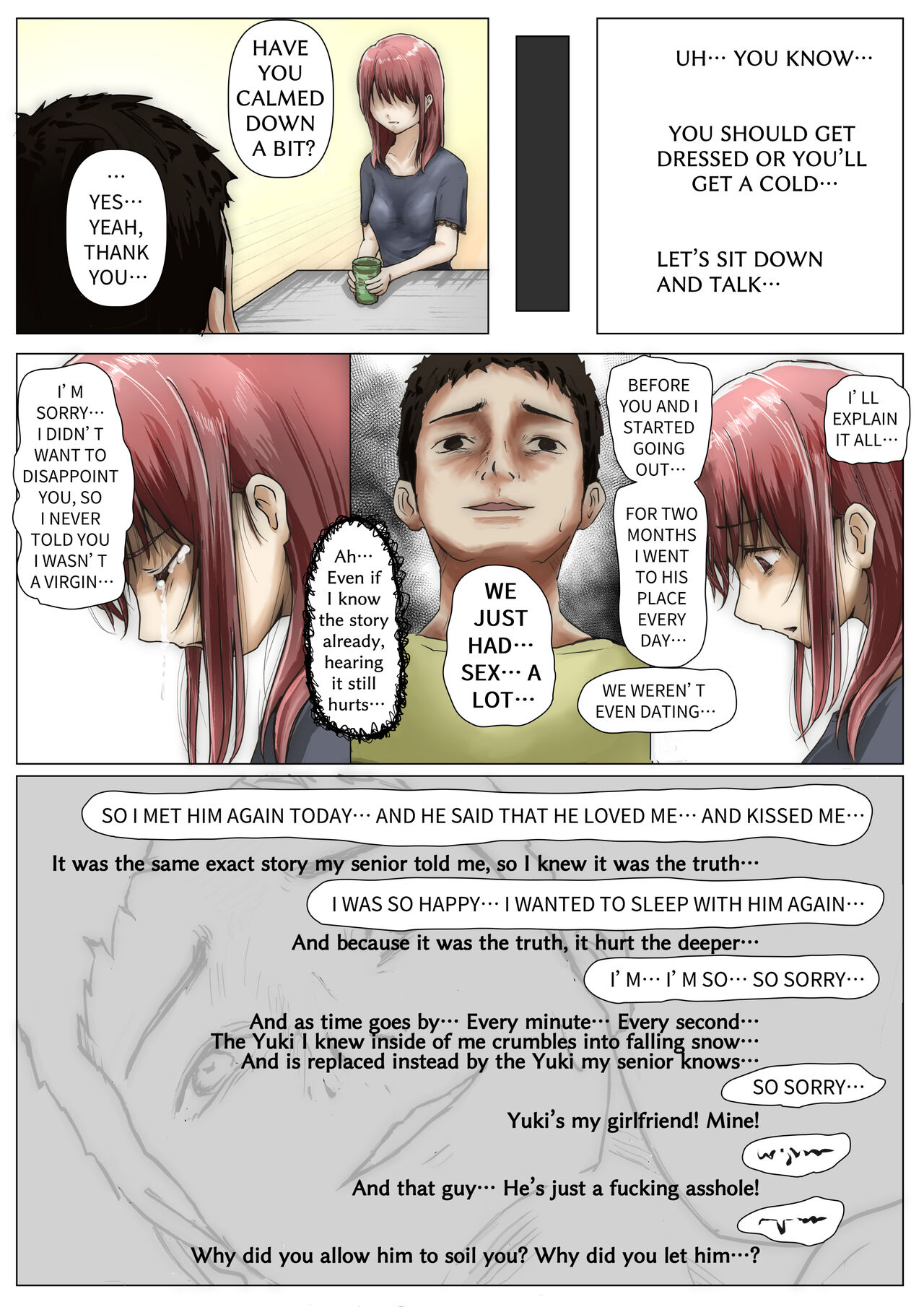 [Takotokite]Honto no Kanojo 2 -Ore no Kanojo ga Hoka no Otoko ni Dakareteta | The Real Girlfriend 2 -My Girlfriend Is In The Arms Of Another Man-[English] Page 73