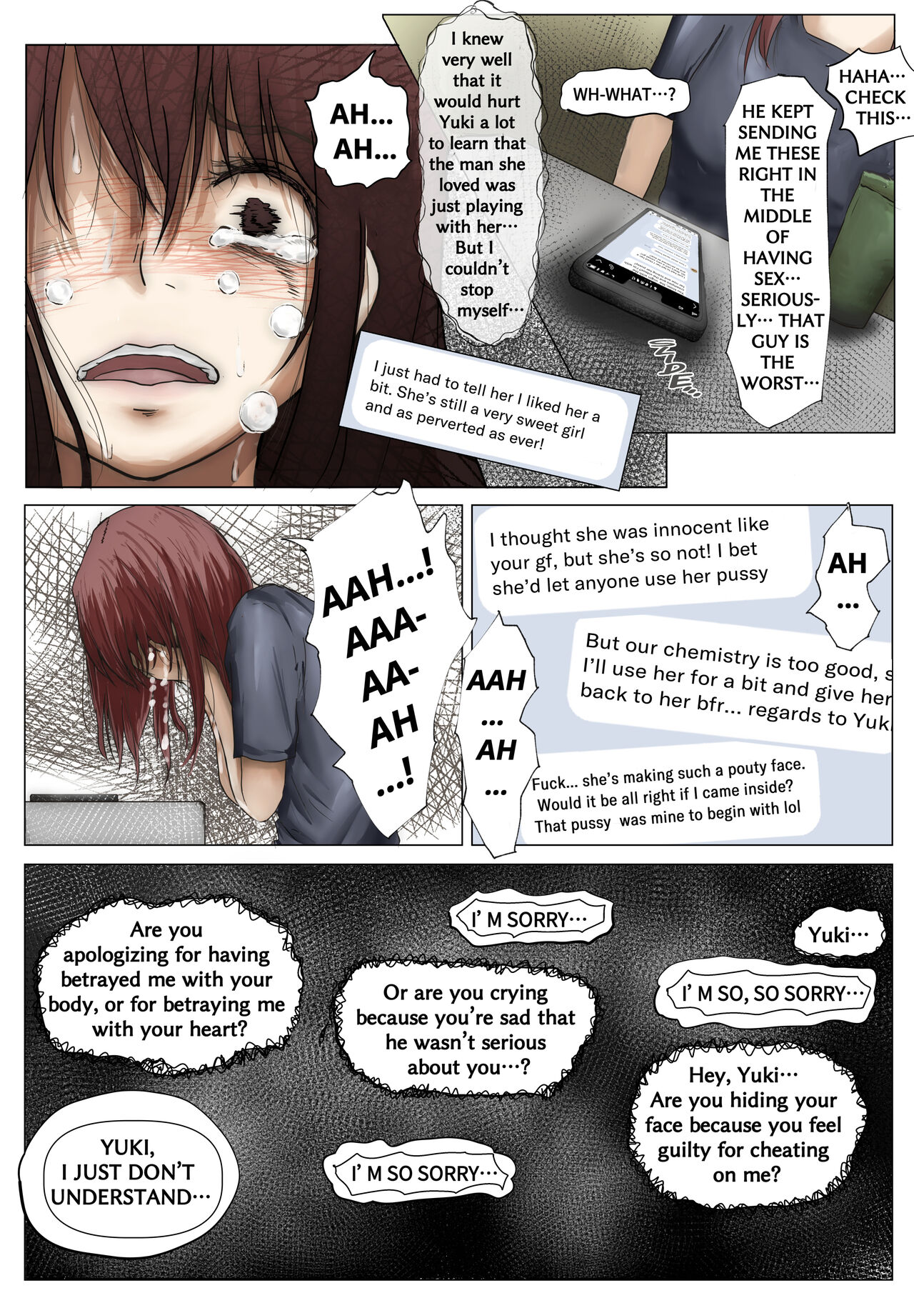 [Takotokite]Honto no Kanojo 2 -Ore no Kanojo ga Hoka no Otoko ni Dakareteta | The Real Girlfriend 2 -My Girlfriend Is In The Arms Of Another Man-[English] Page 74