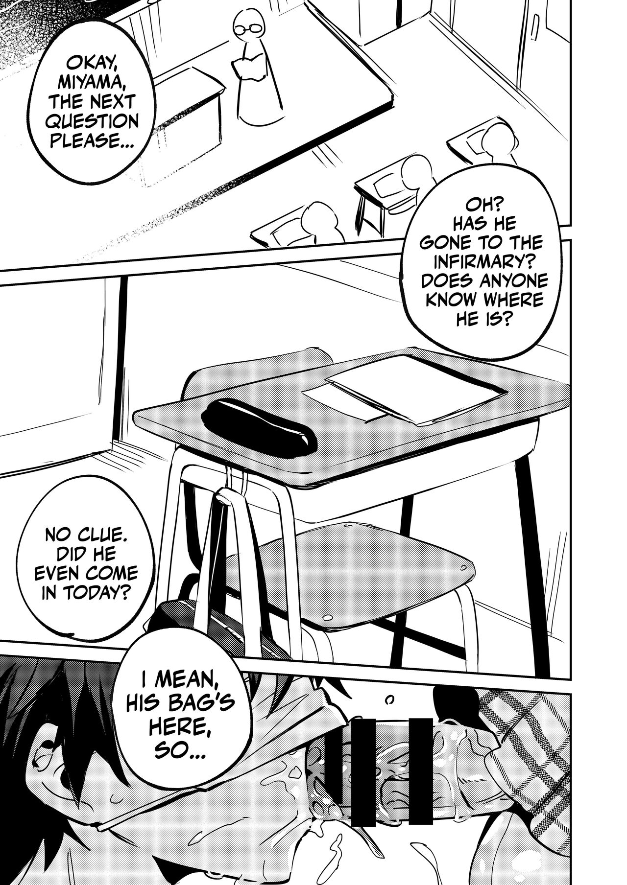 [Hakushu Kassai (Wakamiya Teresa)]Iyo-senpai wa Masaki-chan no Omocha | Iyo-senpai is Masaki-chan's Toy![English] [Digital] Page 3
