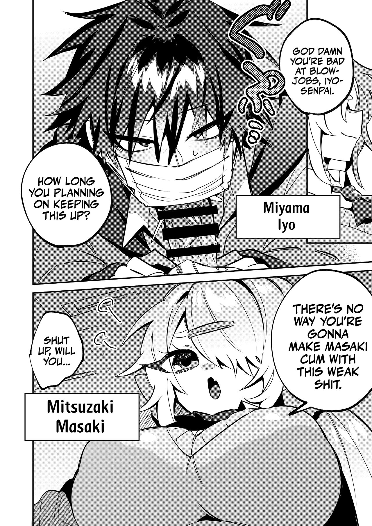 [Hakushu Kassai (Wakamiya Teresa)]Iyo-senpai wa Masaki-chan no Omocha | Iyo-senpai is Masaki-chan's Toy![English] [Digital] Page 4