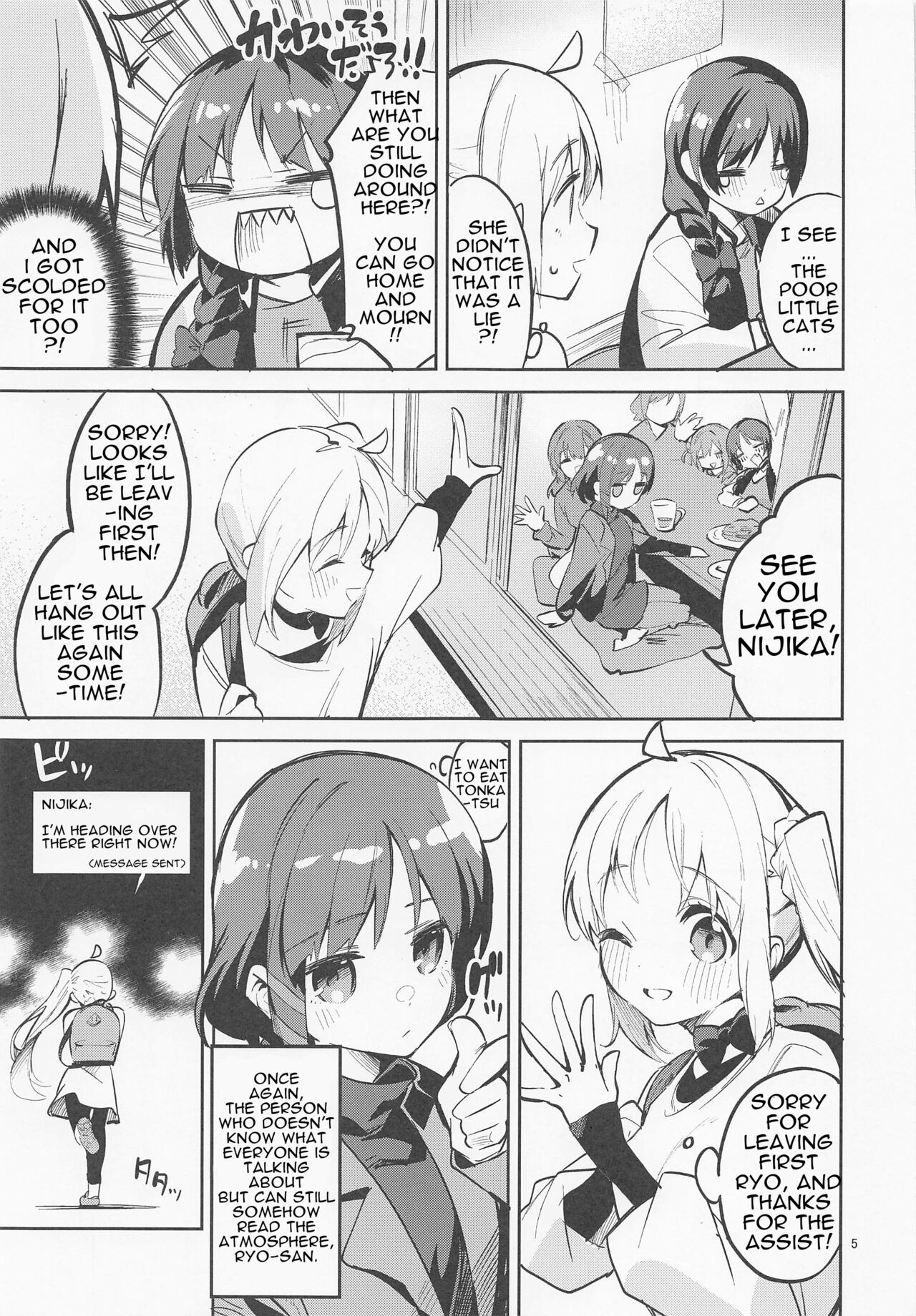 (C101) [Circle-FIORE (Ekakibit)]Yume ga Uta o Utau no da!(Bocchi the Rock!) [English] [Torikatchu] Page 4