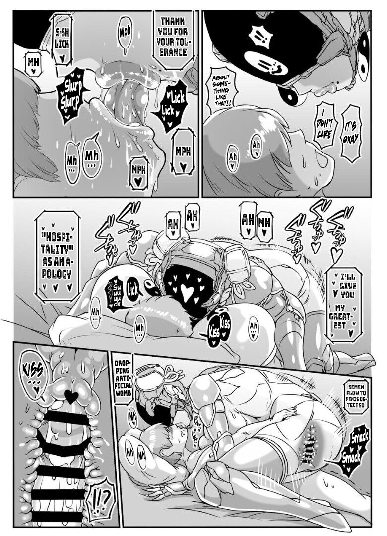 [Whitish Blacker / Andojing]Android no Ofuroya-san PLAYBOT[English] [Hikari No Kaze] Page 33
