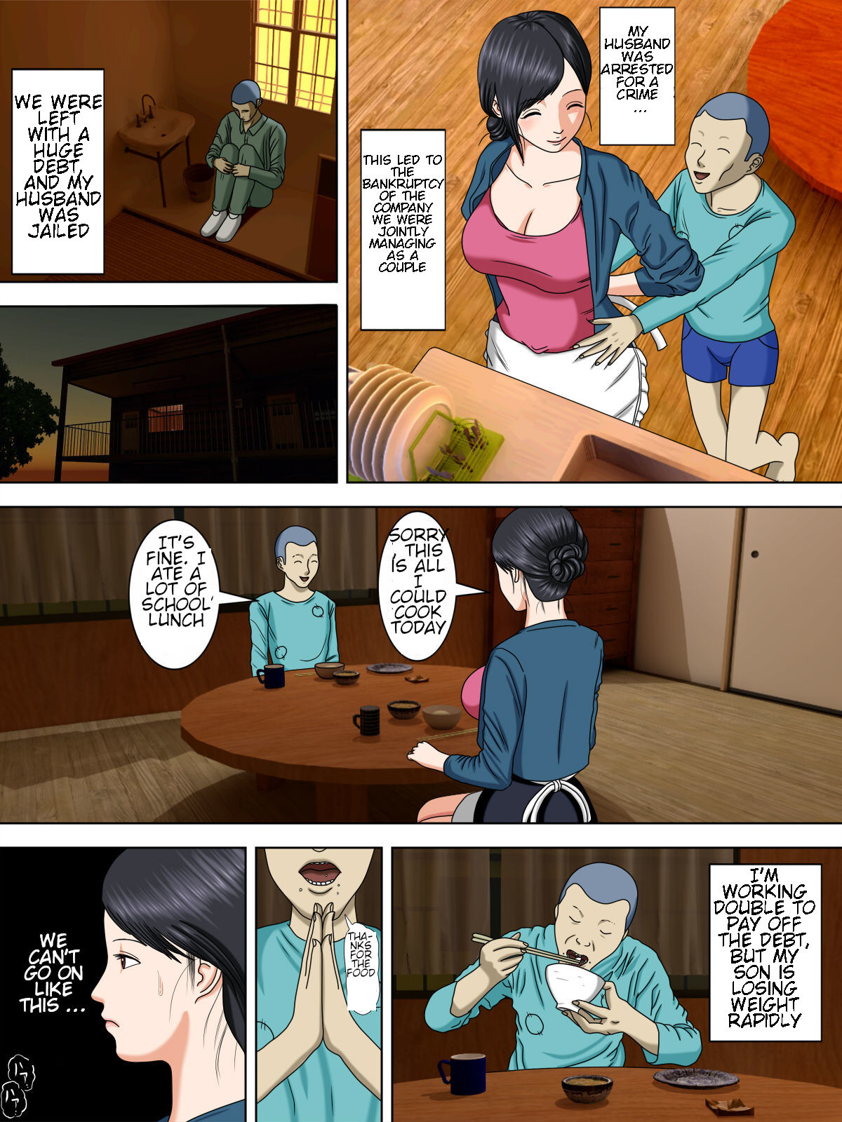 [Minazuki Mikka]Otto wa Gokuchuu, Ippou Tsuma wa... 1 ~Thai Hitozuma Hen~[English] [Chalklog] Page 4