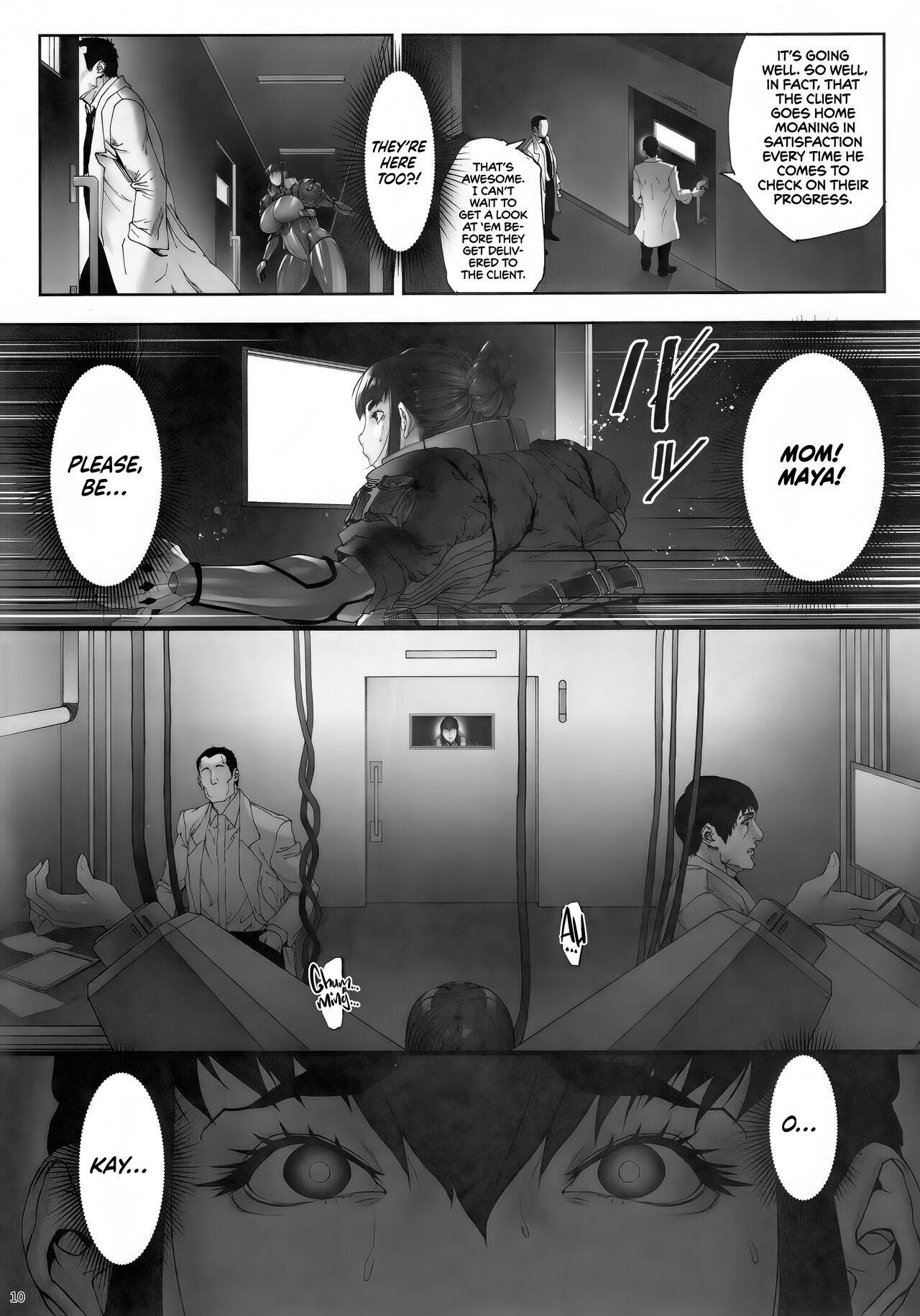 (C101) [Kocho Kocho Koukou (Bonten)]Nyuujoku no Ori ~Hitozuma Sousakan Atsuko~ | Snared and Defiled ~Agent Atsuko, Married Detective~[English] [cutegyaruTL] Page 10