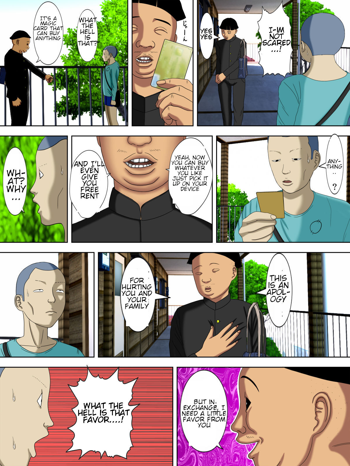 [Minazuki Mikka]Otto wa Gokuchuu, Ippou Tsuma wa... 2 ~Shakkin no Kata ni Tsuma ga Ooya no Musuko no Kaseifu ni Narimashite...~[English] [Chalklog] Page 2
