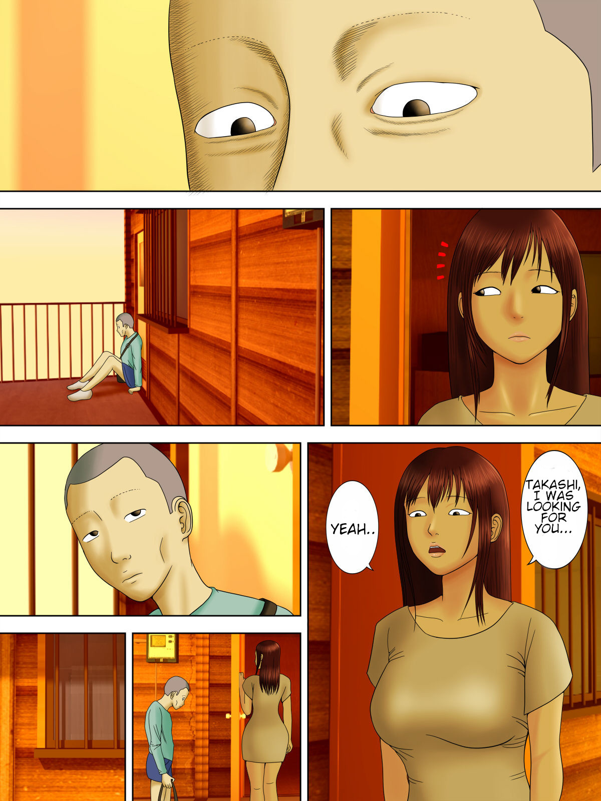 [Minazuki Mikka]Otto wa Gokuchuu, Ippou Tsuma wa... 2 ~Shakkin no Kata ni Tsuma ga Ooya no Musuko no Kaseifu ni Narimashite...~[English] [Chalklog] Page 37