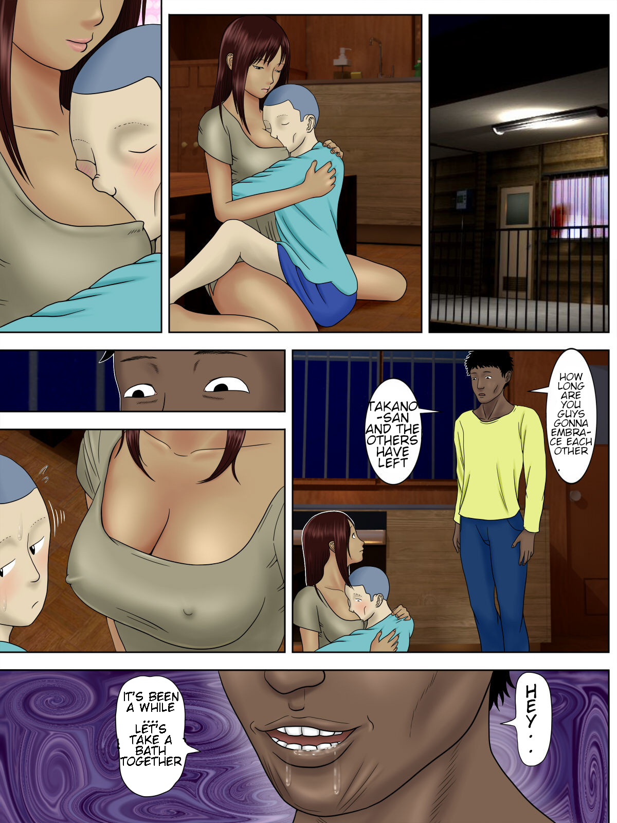[Minazuki Mikka]Otto wa Gokuchuu, Ippou Tsuma wa... 3 ~Kaseifu no Tsuma ga Ooya no Musuko ni Netorarete...~[English] [Chalklog] Page 24