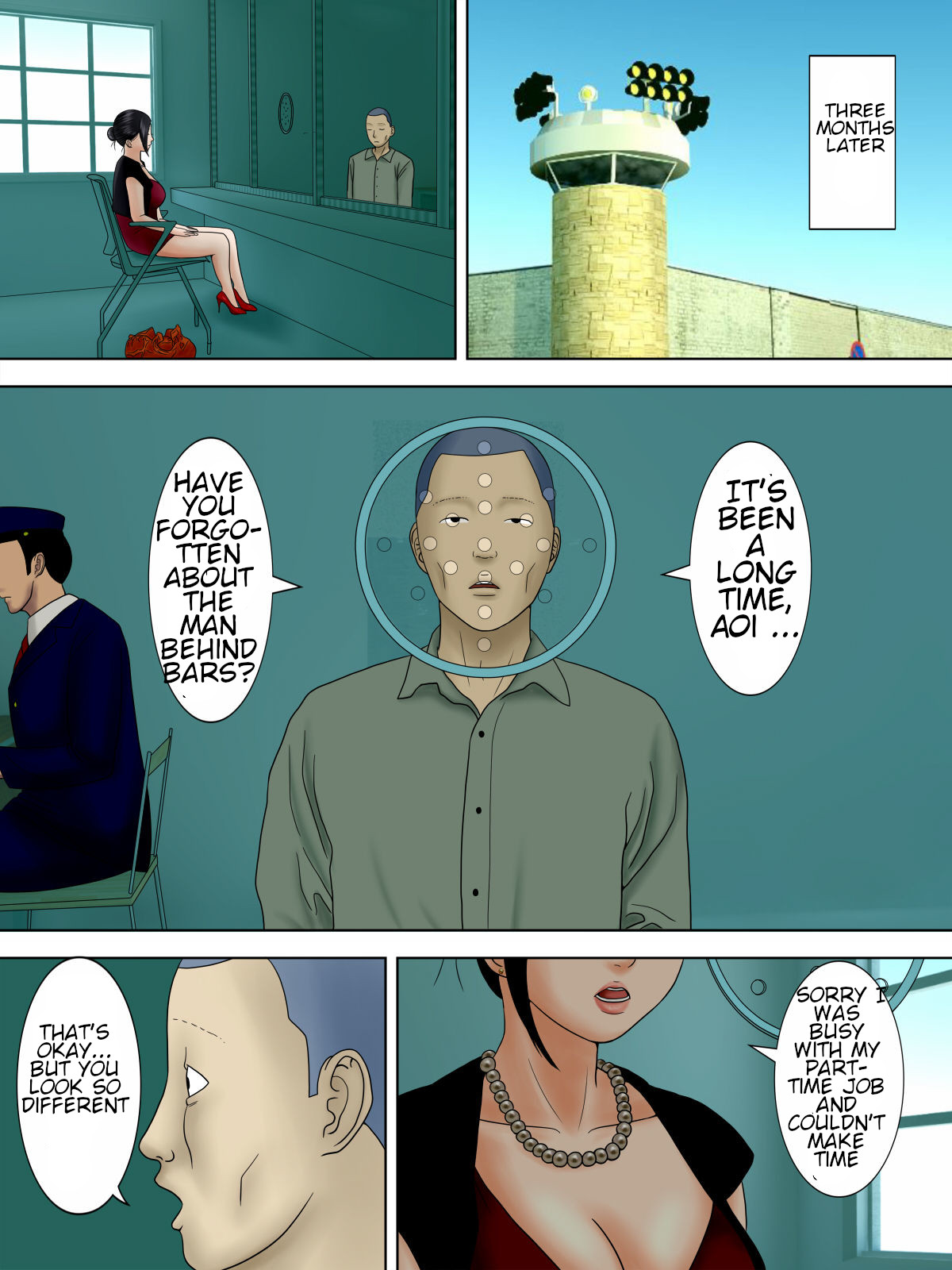 [Minazuki Mikka]Otto wa Gokuchuu, Ippou Tsuma wa... 3 ~Kaseifu no Tsuma ga Ooya no Musuko ni Netorarete...~[English] [Chalklog] Page 26
