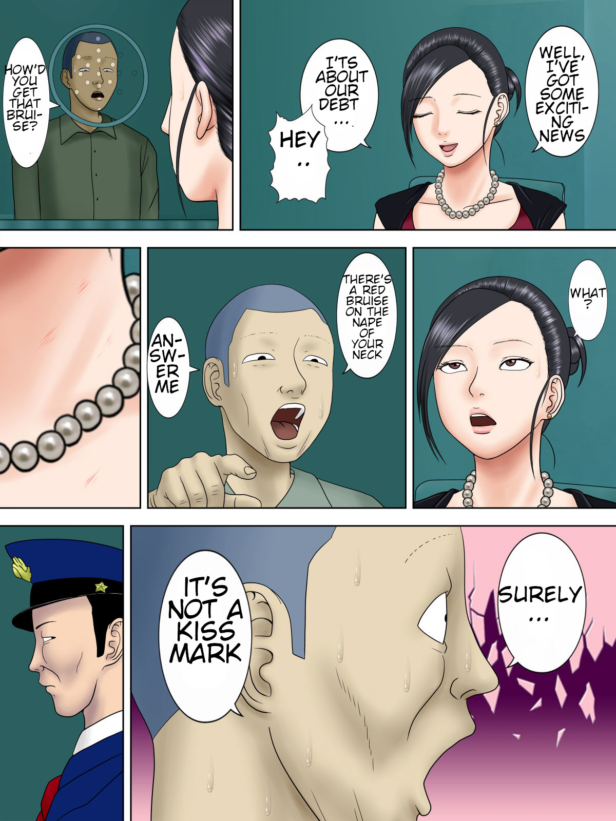 [Minazuki Mikka]Otto wa Gokuchuu, Ippou Tsuma wa... 3 ~Kaseifu no Tsuma ga Ooya no Musuko ni Netorarete...~[English] [Chalklog] Page 28