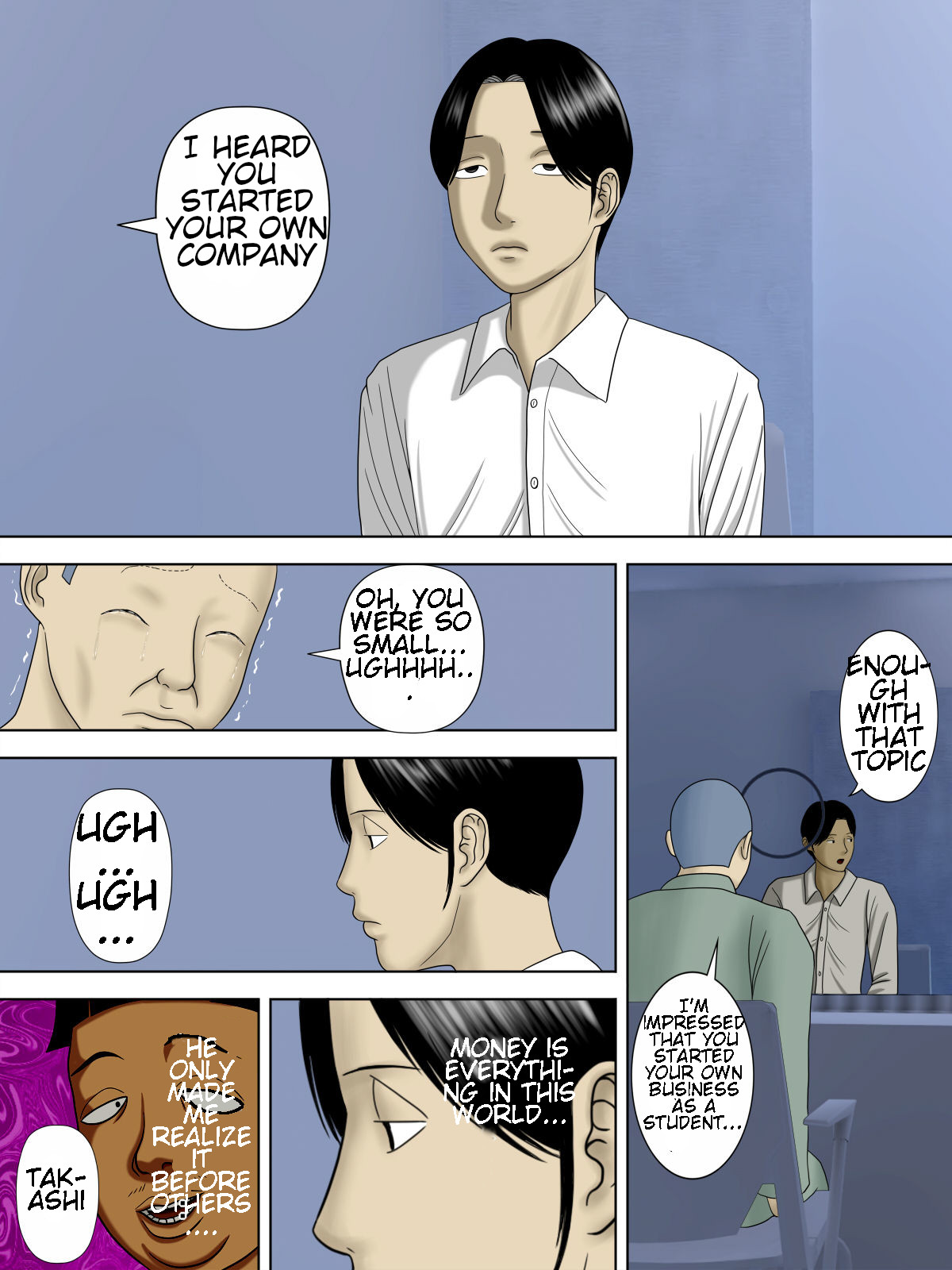 [Minazuki Mikka]Otto wa Gokuchuu, Ippou Tsuma wa... 5 ~Toaru Netorare Shakkinzuma no Matsuro~[English] [Chalklog] Page 19