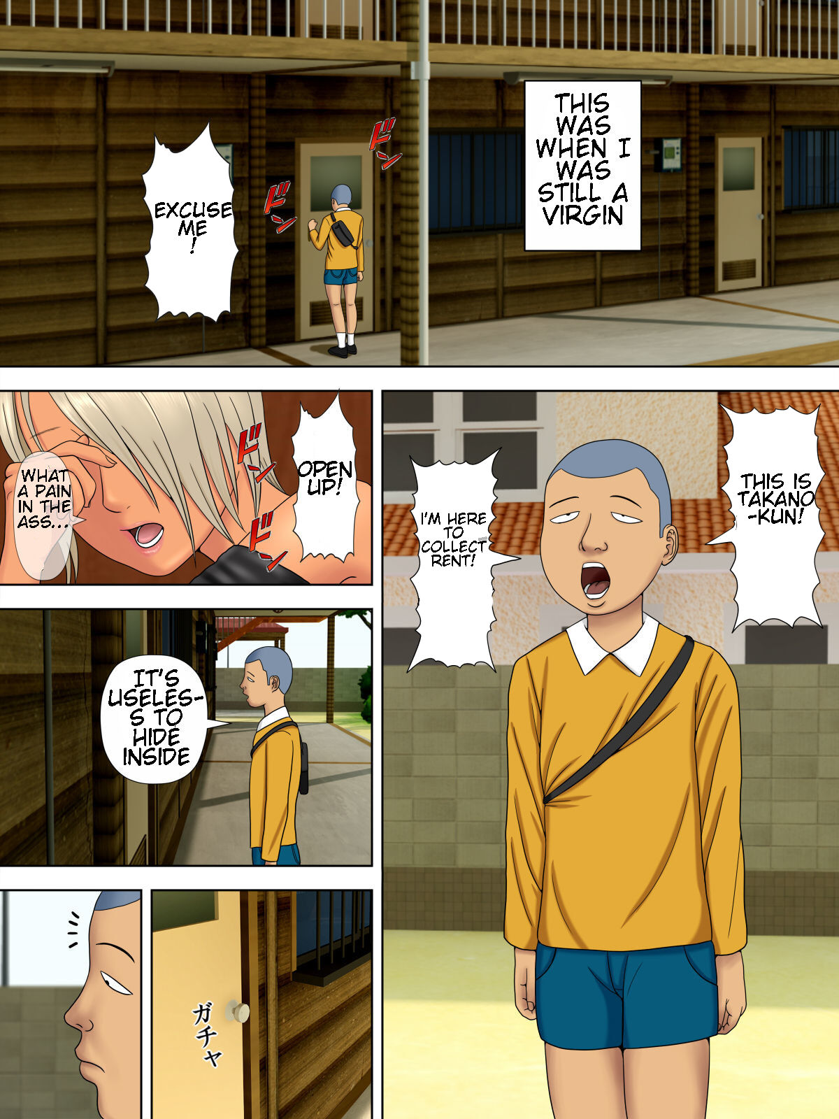 [Minazuki Mikka]Otto wa Gokuchuu, Ippou Tsuma wa... 5 ~Toaru Netorare Shakkinzuma no Matsuro~[English] [Chalklog] Page 41