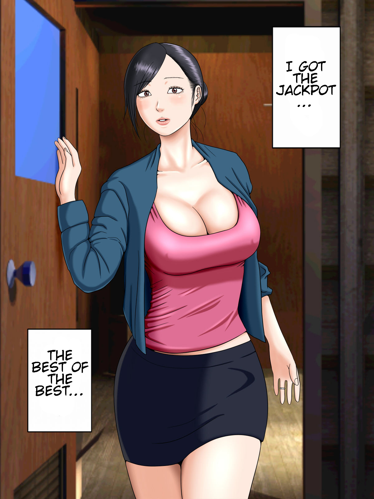[Minazuki Mikka]Otto wa Gokuchuu, Ippou Tsuma wa... bangaihen～bokudake no fuuzokujou no hazunanoni...[English] [Chalklog] Page 47
