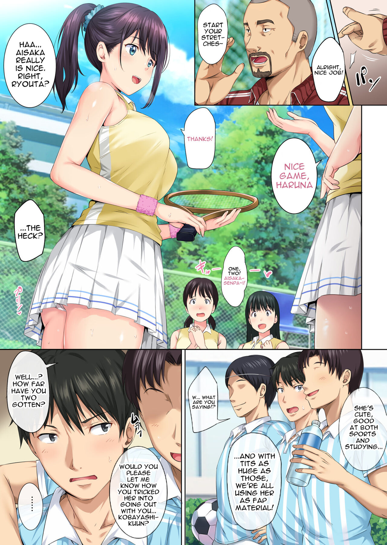 [Rokumarusou (Sanrokumaru)]Soshite Watashi wa Kyou mo Ano Otoko ni Taberareru | And So Today I'm Once Again Being Sexually Devoured By That Man[English] {Doujins.com} [Decensored] Page 2