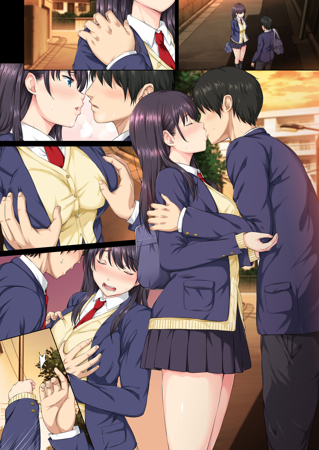 [Rokumarusou (Sanrokumaru)]Soshite Watashi wa Kyou mo Ano Otoko ni Taberareru | And So Today I'm Once Again Being Sexually Devoured By That Man[English] {Doujins.com} [Decensored] Page 39