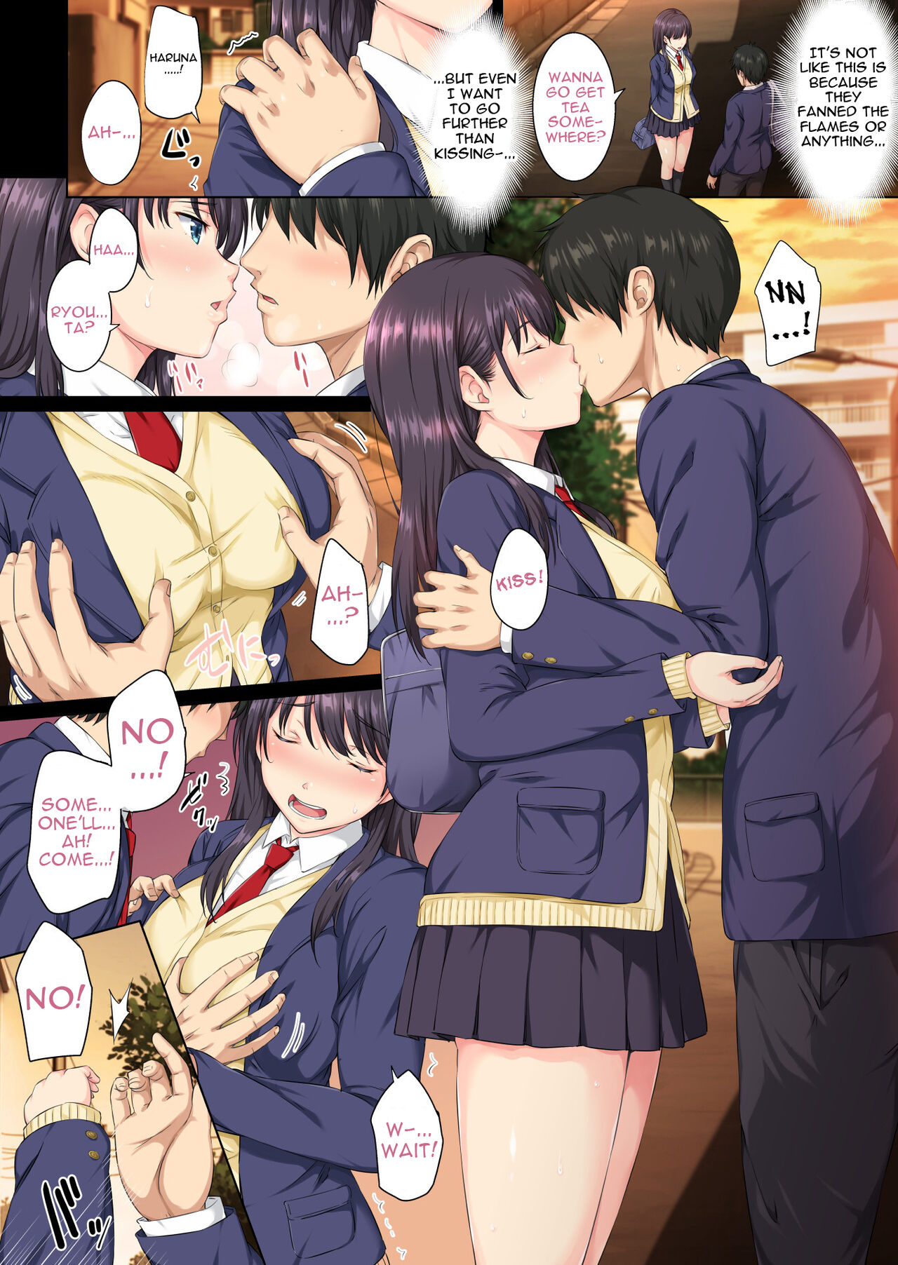 [Rokumarusou (Sanrokumaru)]Soshite Watashi wa Kyou mo Ano Otoko ni Taberareru | And So Today I'm Once Again Being Sexually Devoured By That Man[English] {Doujins.com} [Decensored] Page 5