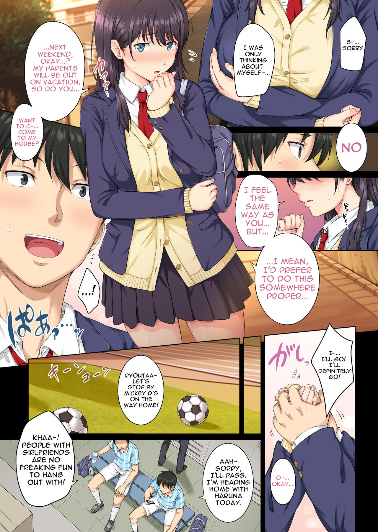 [Rokumarusou (Sanrokumaru)]Soshite Watashi wa Kyou mo Ano Otoko ni Taberareru | And So Today I'm Once Again Being Sexually Devoured By That Man[English] {Doujins.com} [Decensored] Page 6