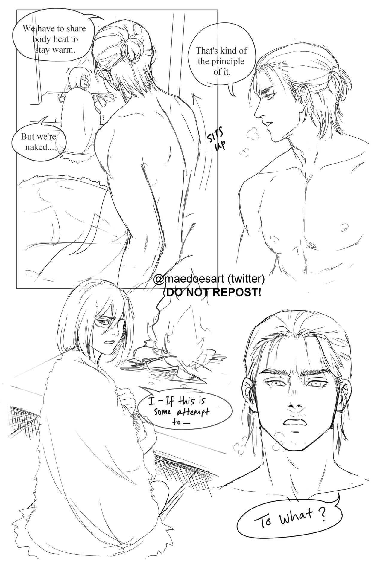 (Twitter)@maedoesart eremika gallery Page 71