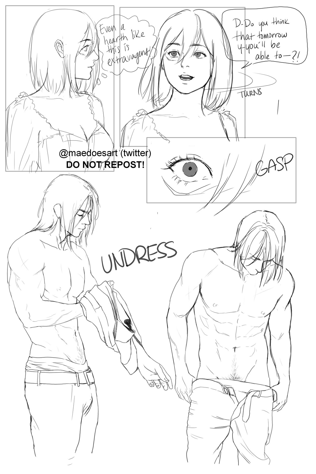 (Twitter)@maedoesart eremika gallery Page 77