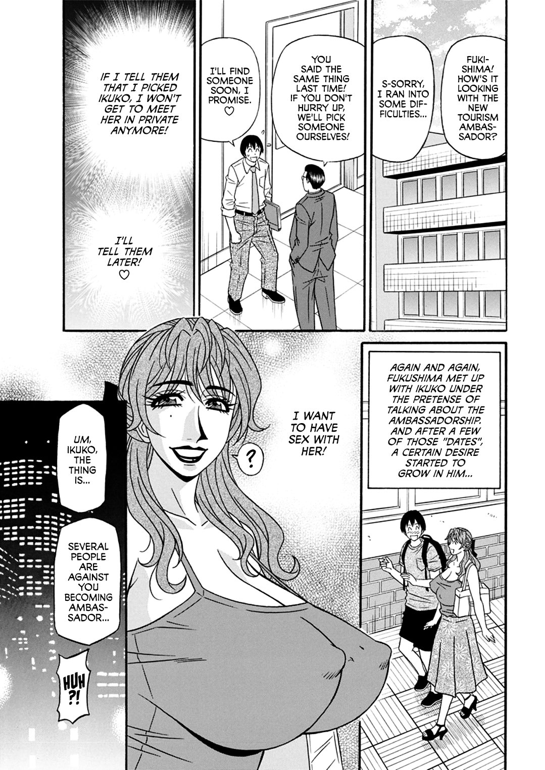 [Ozaki Akira]Hitozuma Shichou no Inbi na Seikou Kaikaku _ Erotic Reforms Of Sex By A Married Female Mayor[English] [Decensored] [Digital] Page 85
