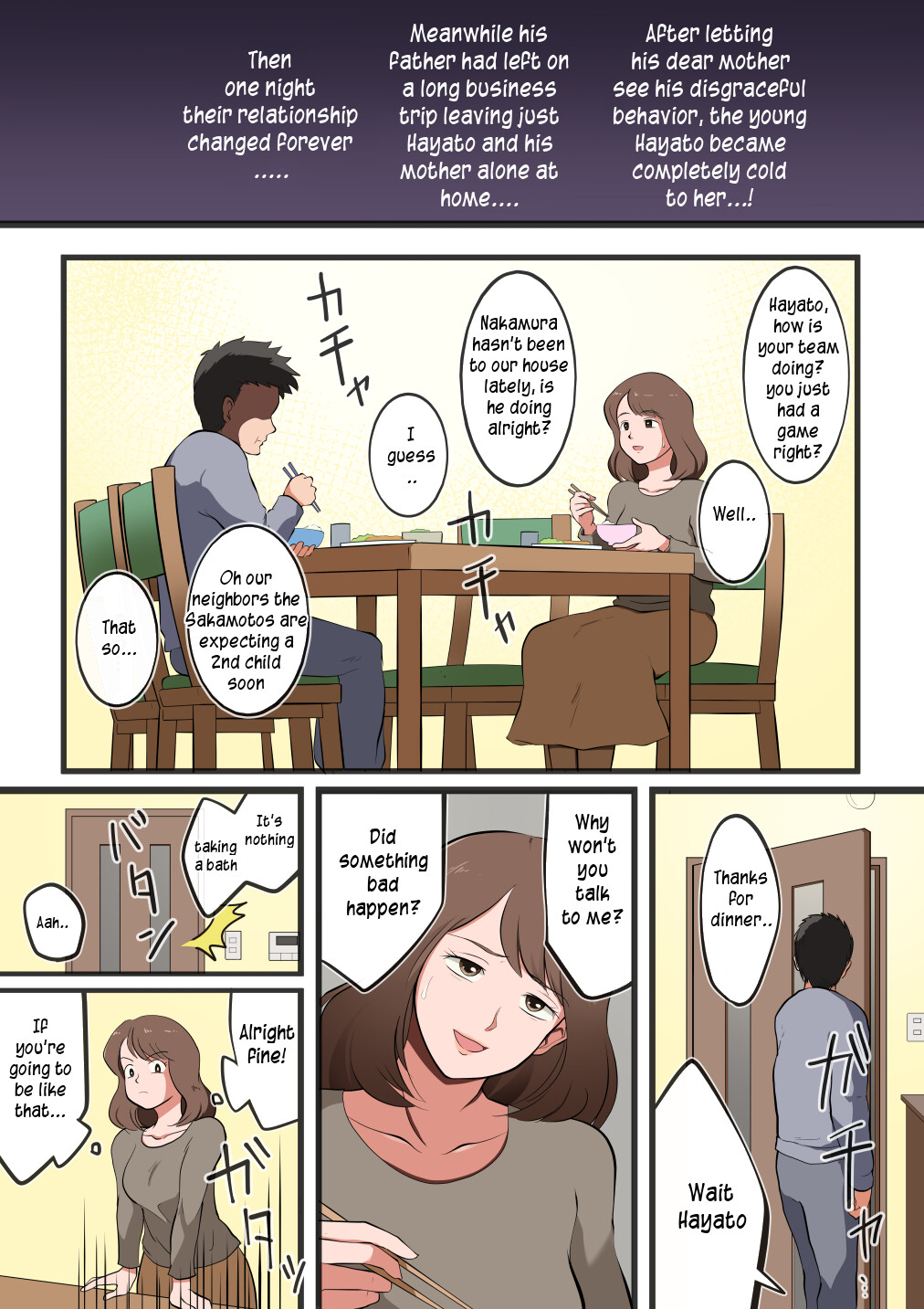 [Matsumoto Jikyuuryoku]Ore no Kaa-san ga Erosugite...! | My mom is just too sexy![English] [innyinny] Page 8