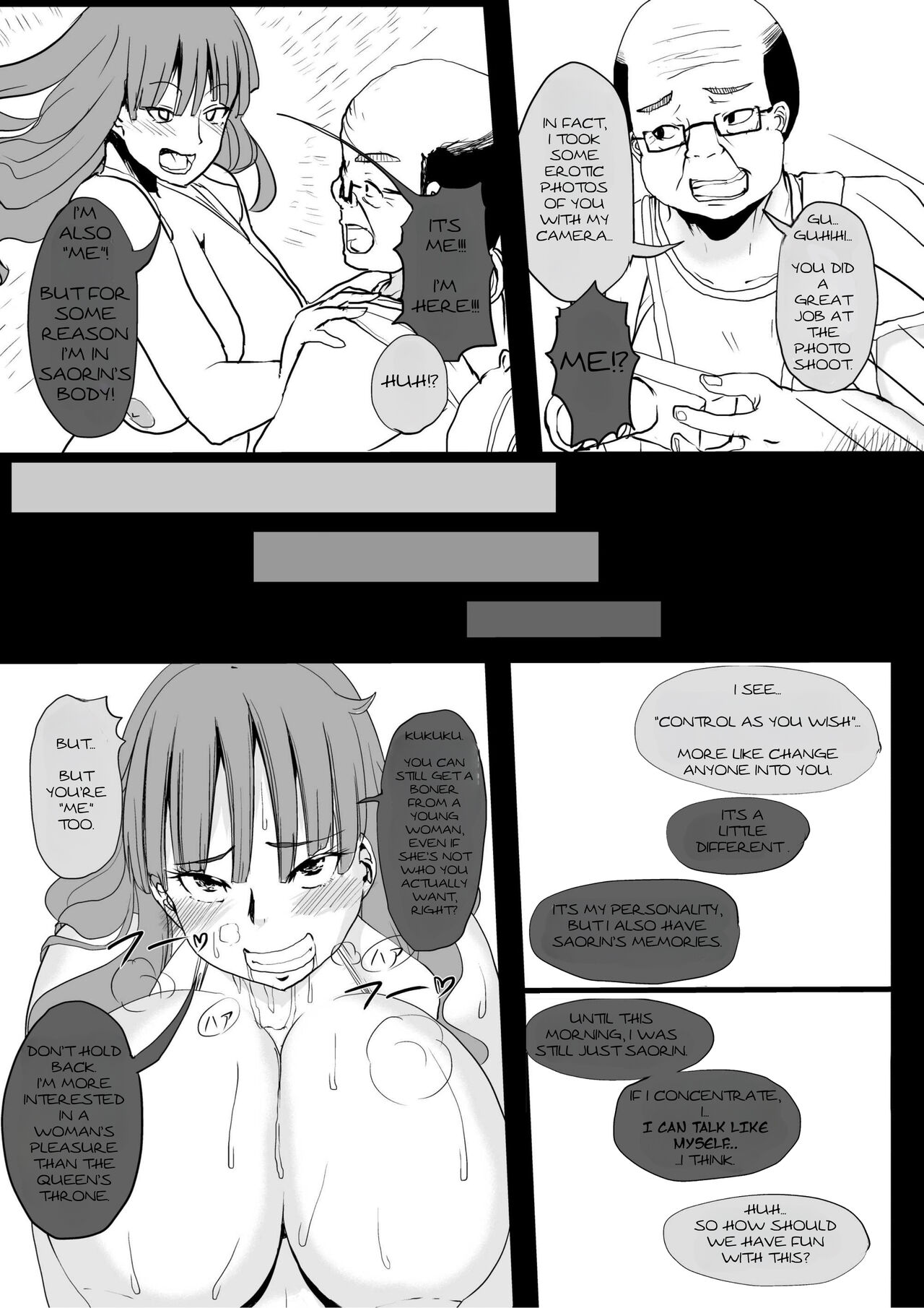 [Jibakurei no Su (Nibashin)]Onna no Kokoro o Ossanka Suru Camera | Changing a Woman's Heart to an Old Man's With a Camera[English] [Digital] Page 12