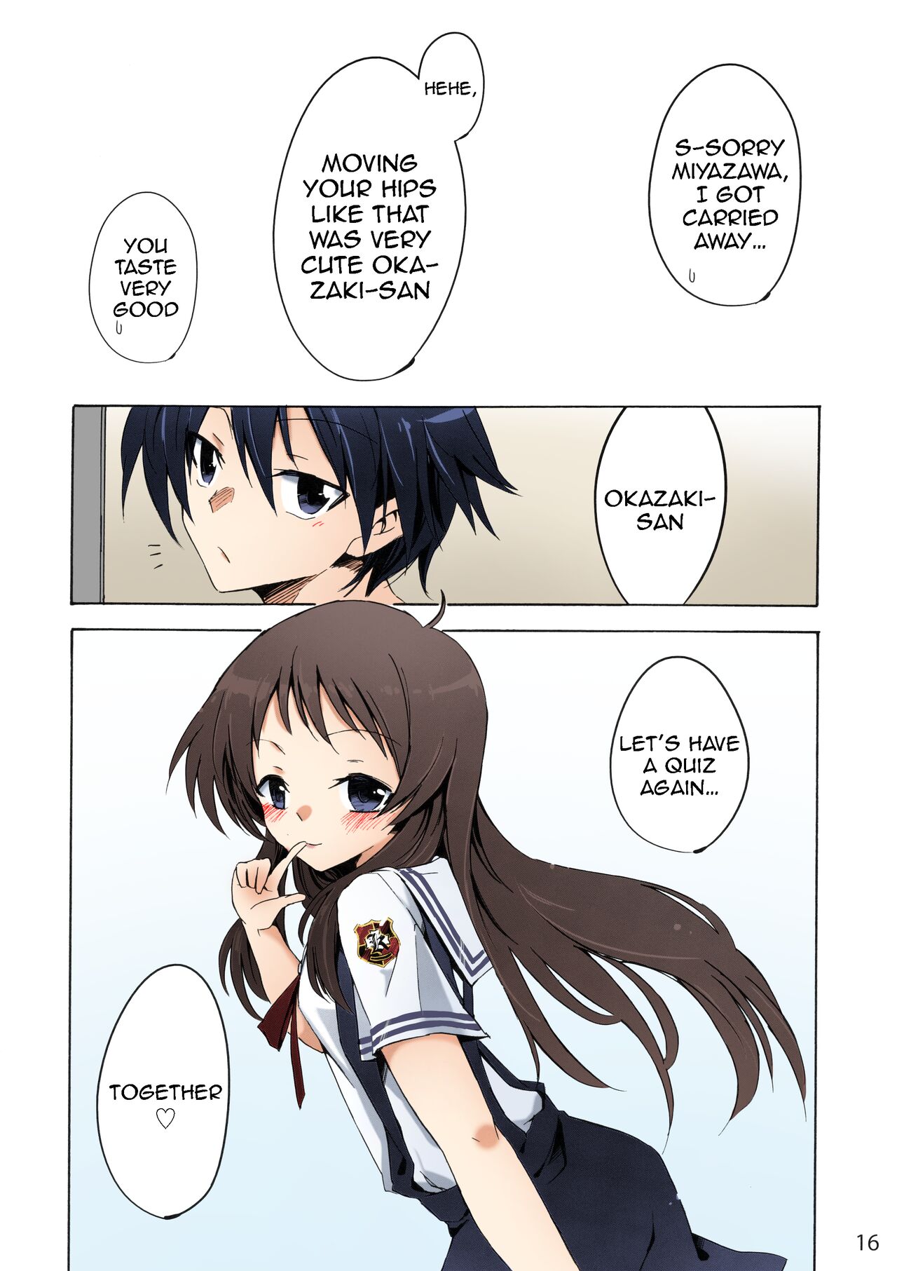 (CT25) [Sagano Line (Ichifuji Nitaka, Bittsu)]Clannad Station(Clannad) [English] {Awesome Sauce} [SPDSD] [Colorized] [Decensored] Page 14