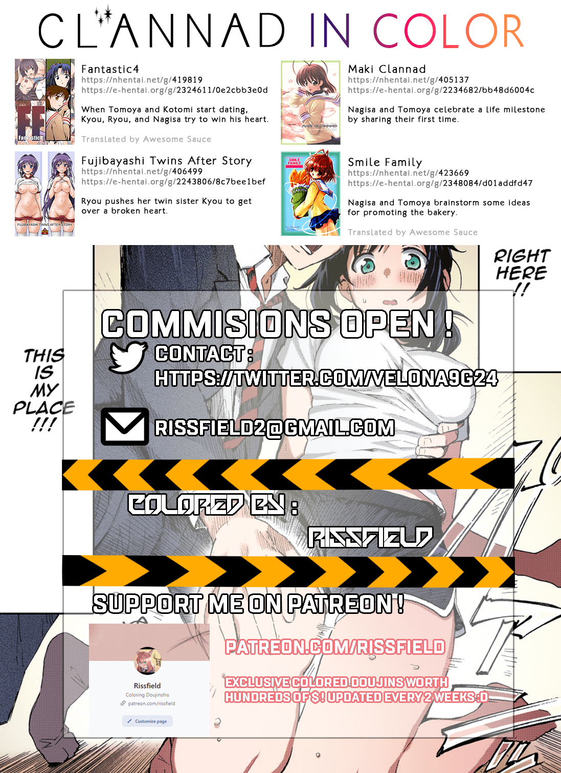 (CT25) [Sagano Line (Ichifuji Nitaka, Bittsu)]Clannad Station(Clannad) [English] {Awesome Sauce} [SPDSD] [Colorized] [Decensored] Page 32