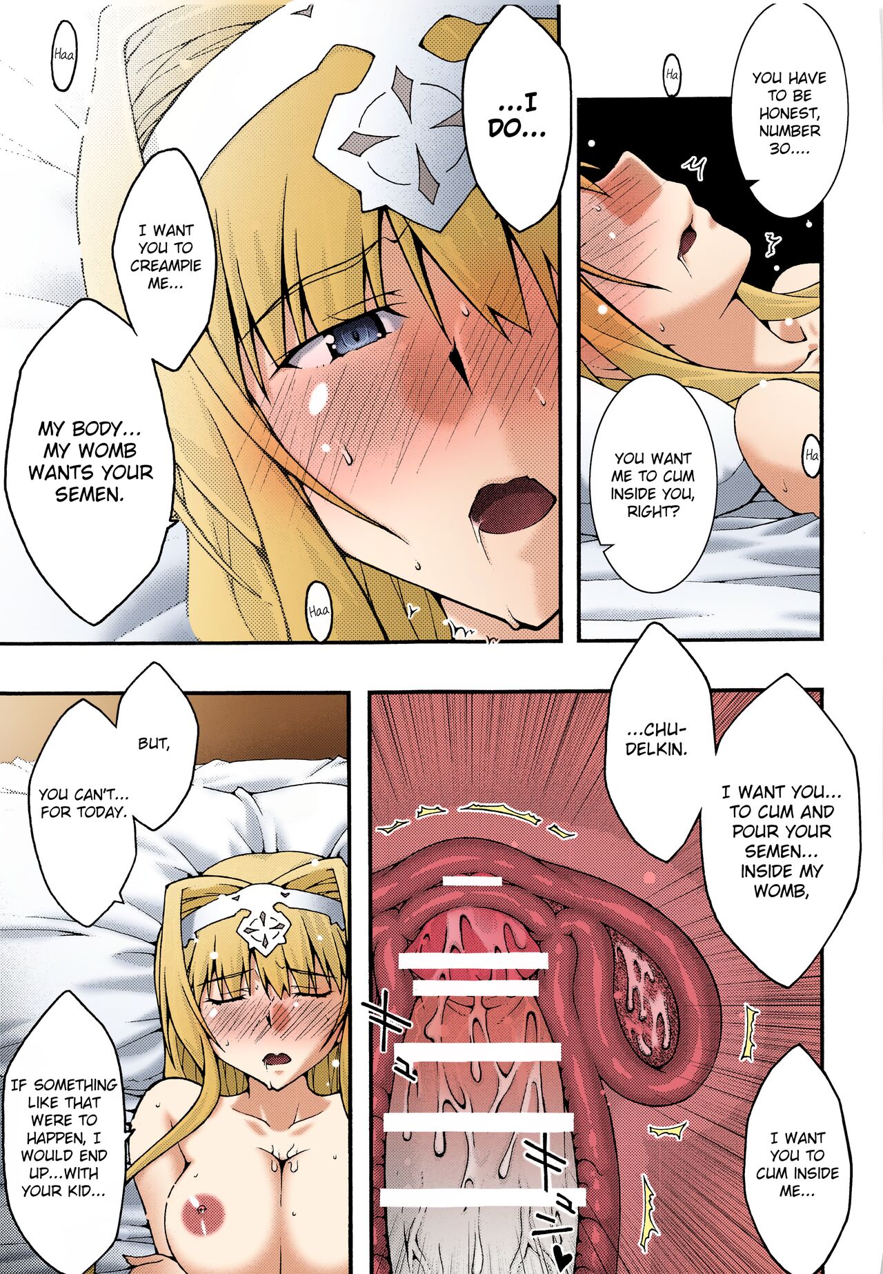 [sandglass (Uyuu Atsuno)]Ochiru -Alice-(Sword Art Online) [English] [Nisor] [Colorized] Page 34