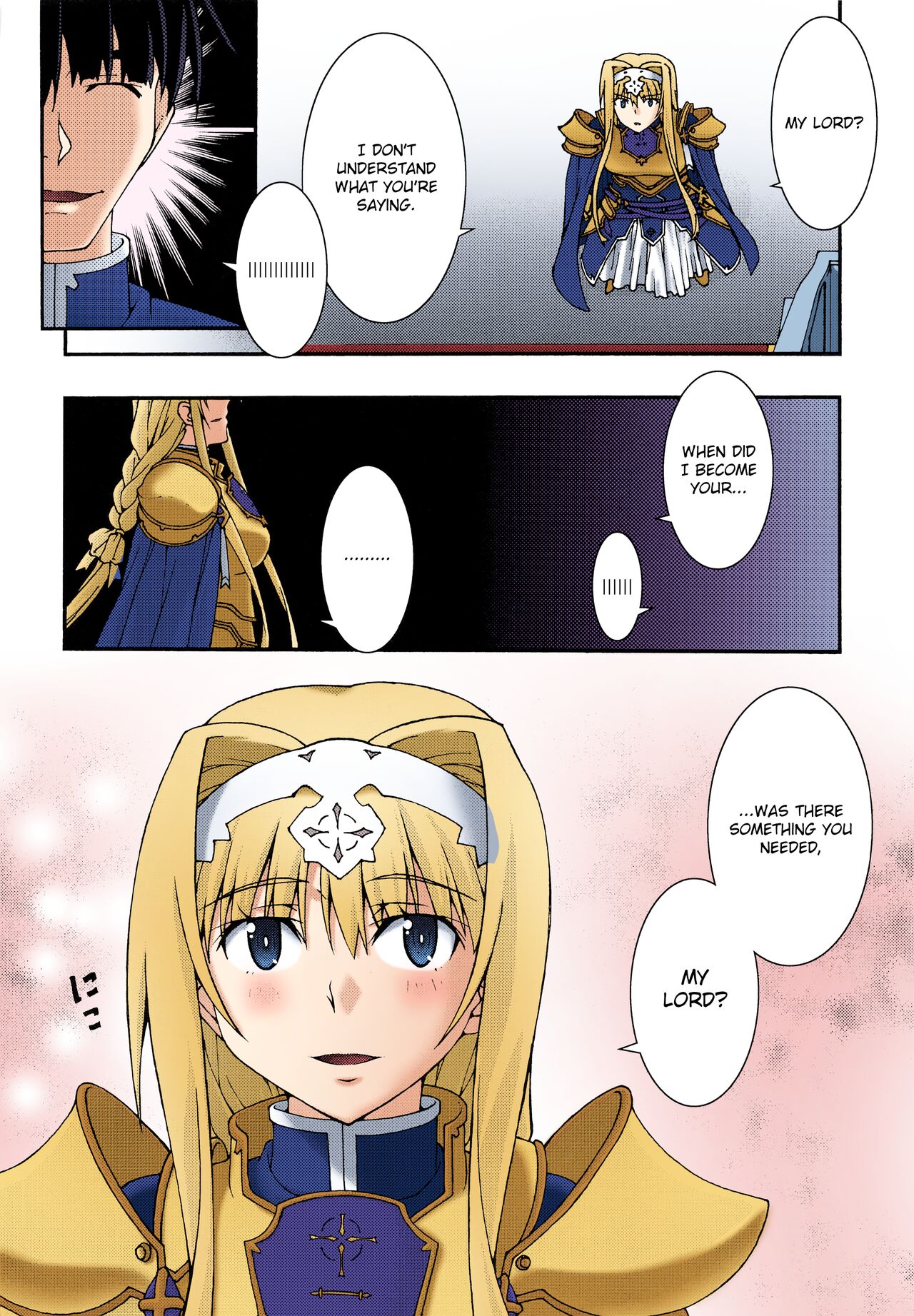 [sandglass (Uyuu Atsuno)]Ochiru -Alice-(Sword Art Online) [English] [Nisor] [Colorized] Page 7