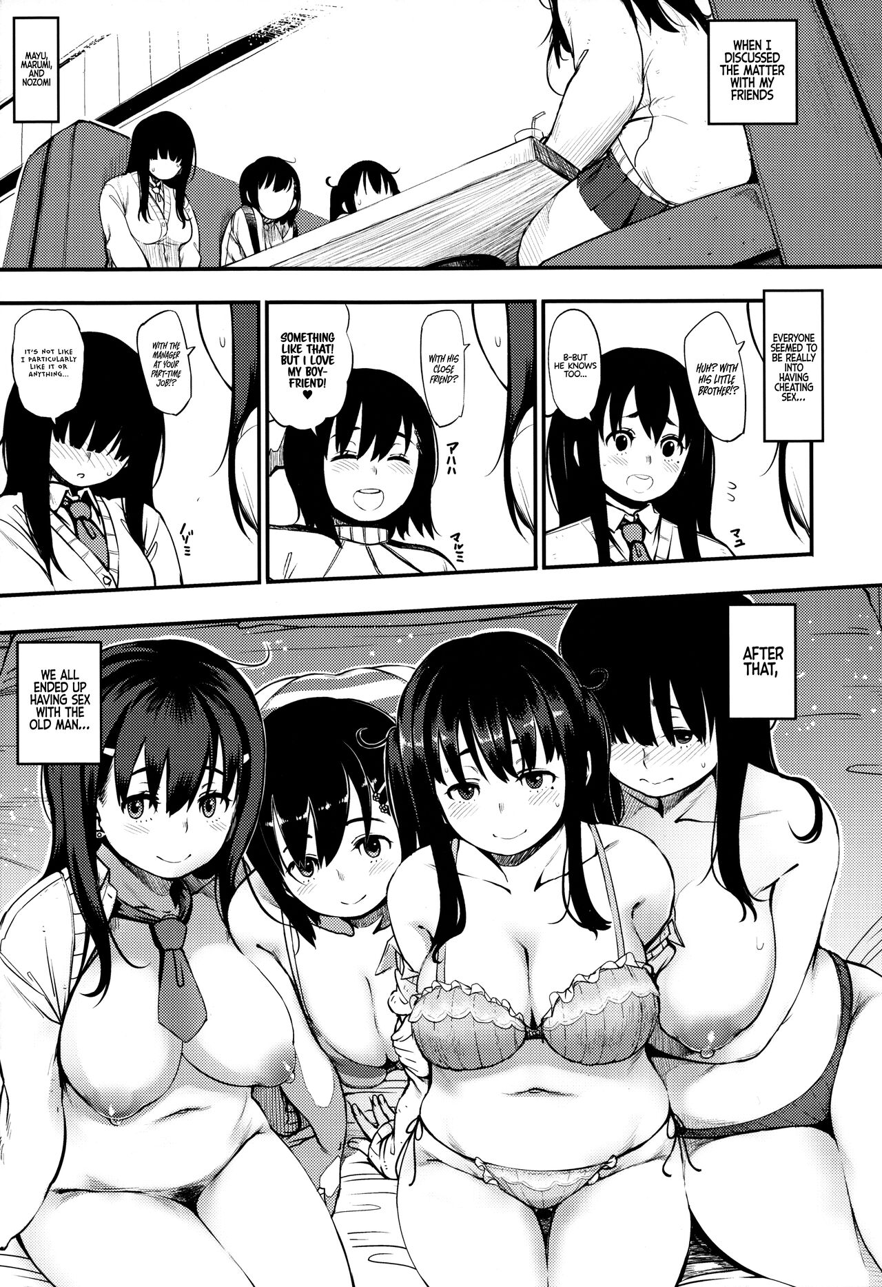 [Rocket Monkey]Tanraku-teki Kanojo-tachi(Jun-Ai Trickster Toranoana Kounyuu Tokuten 8P Shousasshi) [English] {akanameTL} Page 3