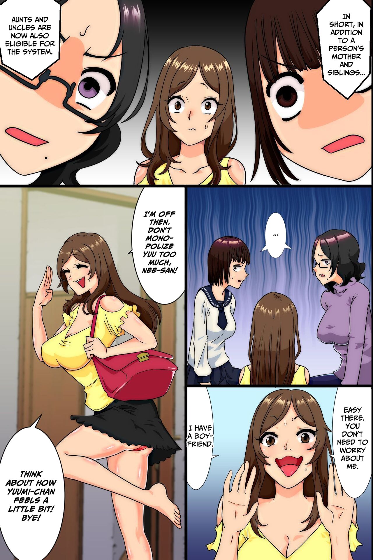 [MC]Ninshin wa Kinshin de to iu Hou ga Dekita node, Haha to Imouto to Oba ga Mainichi Ore no Chinpo o Neratte Kuru[English] Page 22