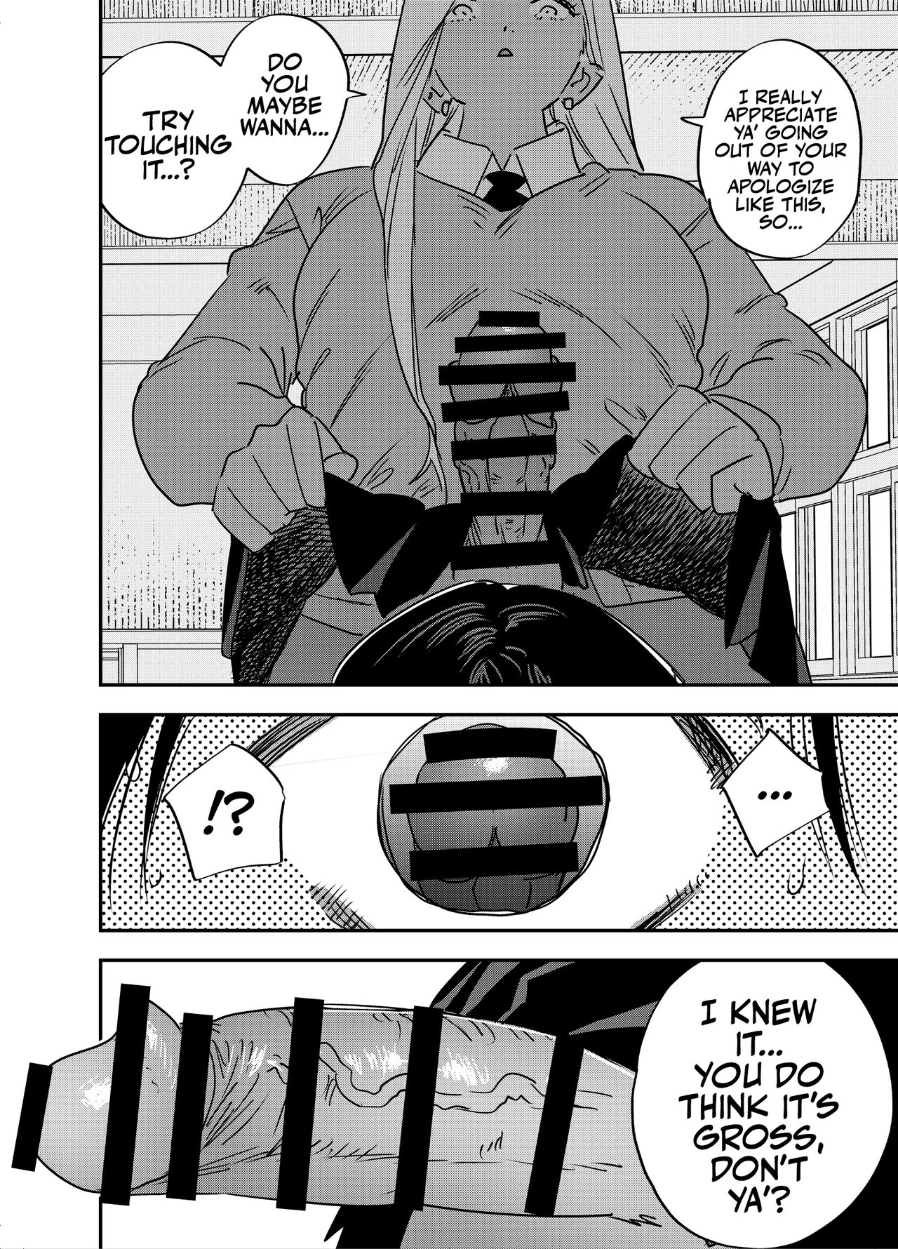 [Tosha Pink (Chimeda)]Gal no Chinpo o Kyohi Shitara... [Futanari Gal x Jajjimento] | [Tosha Pink (Chimeda)] But, If I Refuse This Gyaru's Dick...(Futanari Gyaru x Public Morals Council Member) [English] [Mr_Person] Page 11