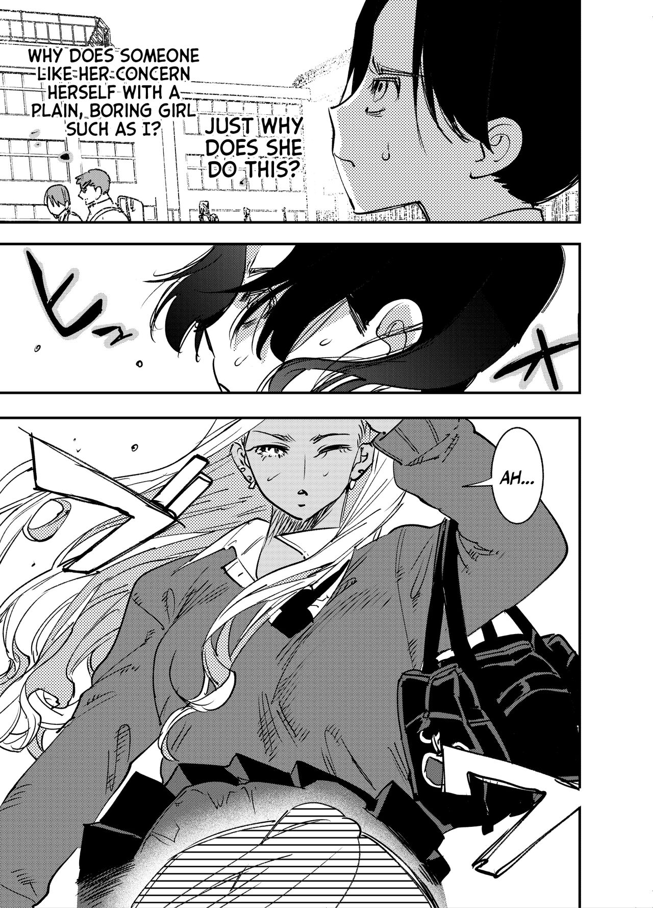 [Tosha Pink (Chimeda)]Gal no Chinpo o Kyohi Shitara... [Futanari Gal x Jajjimento] | [Tosha Pink (Chimeda)] But, If I Refuse This Gyaru's Dick...(Futanari Gyaru x Public Morals Council Member) [English] [Mr_Person] Page 4