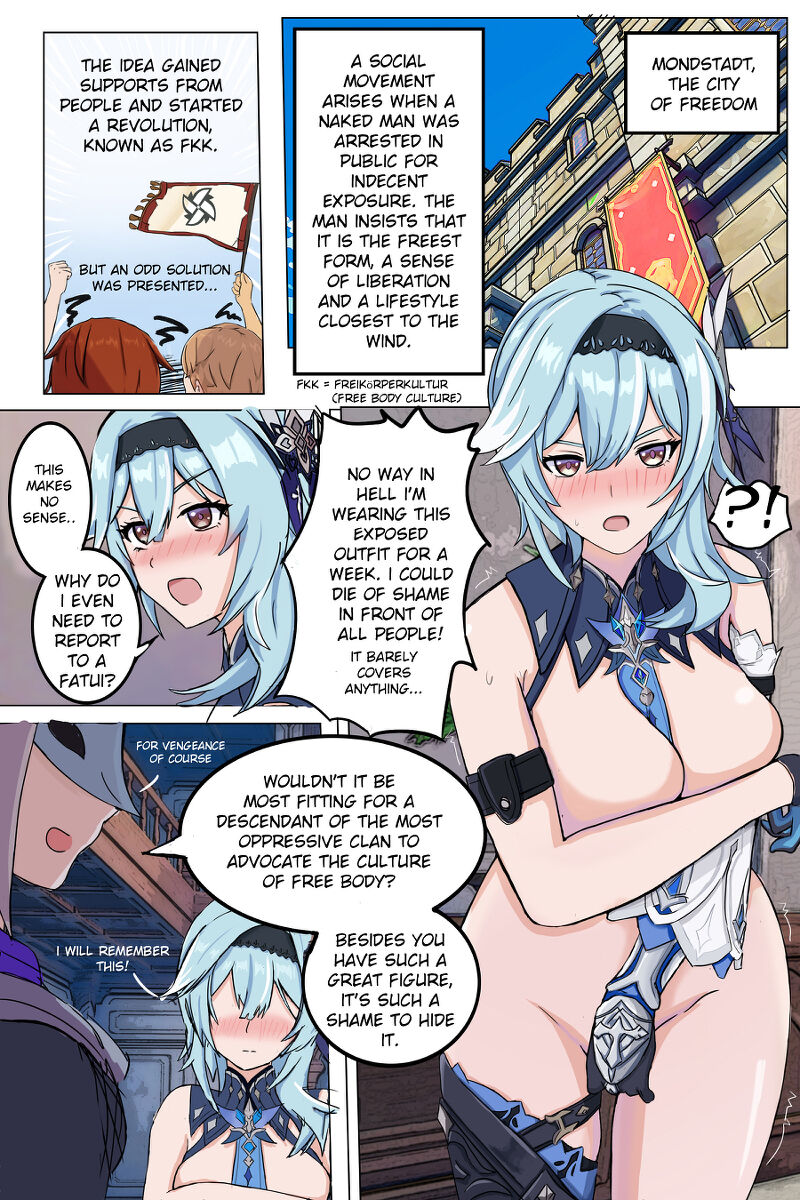[Styxshot]EULA'S FREE[DOM] (Genshin Impact) Page 1