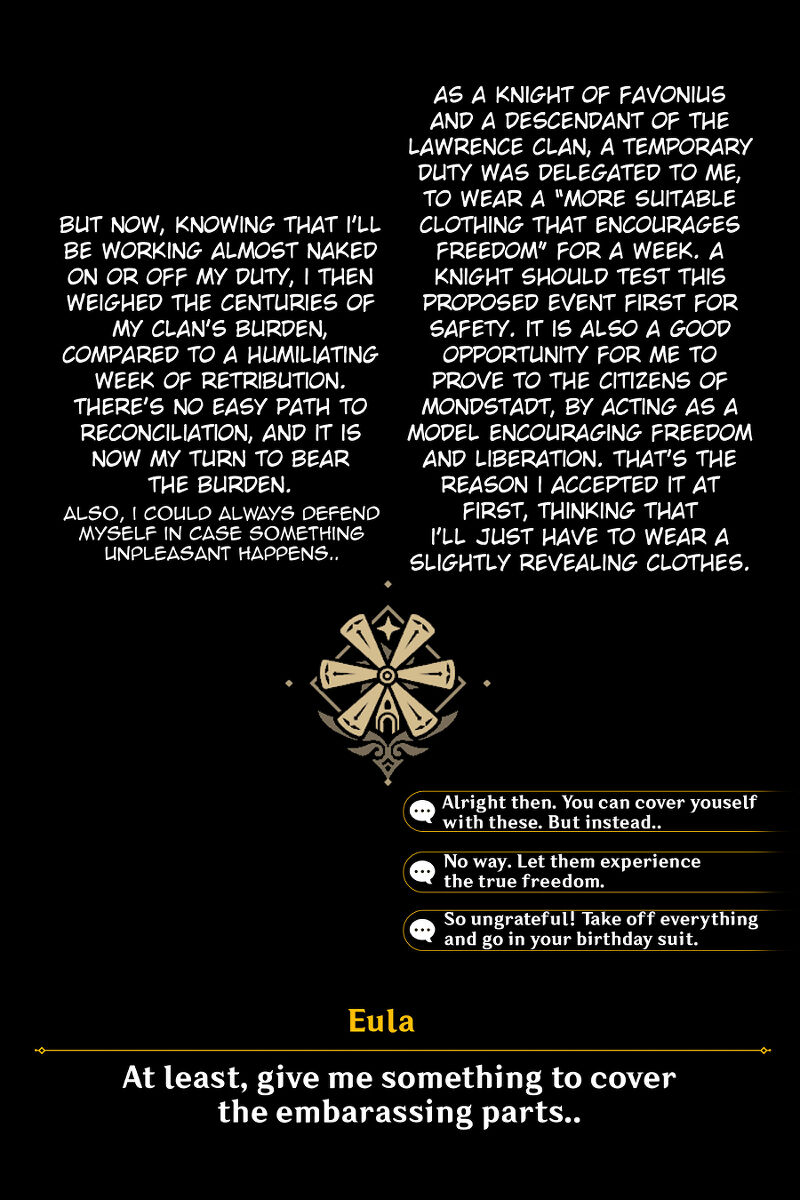 [Styxshot]EULA'S FREE[DOM] (Genshin Impact) Page 2