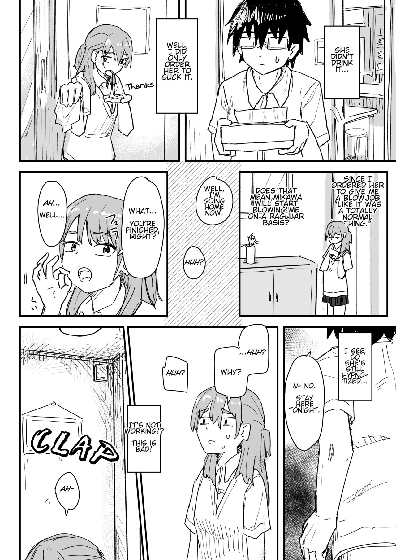 [Kakuninii]Saimin Appli ga Honmono Kamo Shirenai node Tsukatte Miru  | This Hypno App Might Be Legit, So Let’s Try It Out[English] [Digital] Page 13
