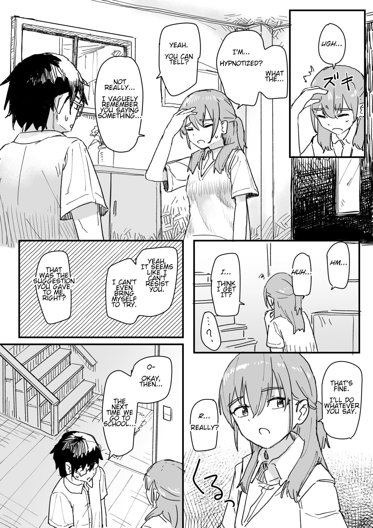 [Kakuninii]Saimin Appli ga Honmono Kamo Shirenai node Tsukatte Miru  | This Hypno App Might Be Legit, So Let’s Try It Out[English] [Digital] Page 15