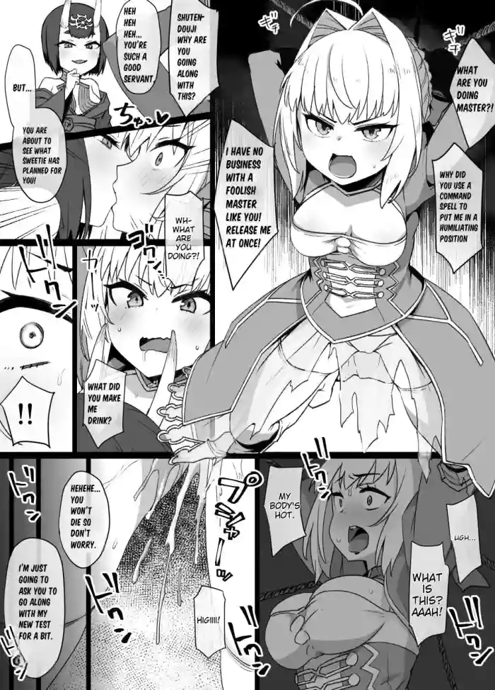 [Kusayarou]FGO Shuten Douji x Nero Hyoui Manga |  FGO Shuten Doji x Nero Possession Manga(Fate/Grand Order) [English]