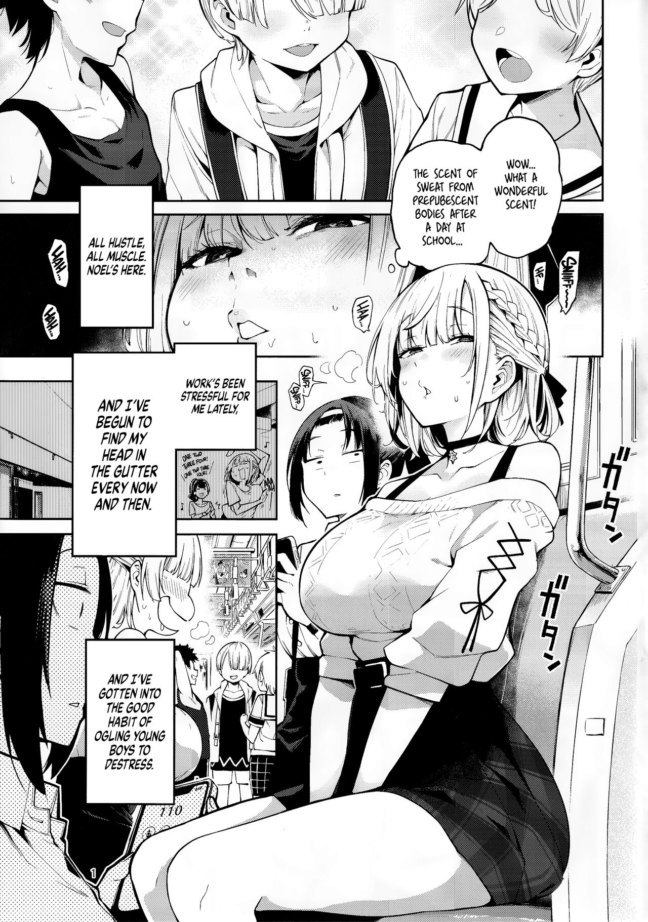 (C101) [Service Heaven (Hayashi)]Shirogane no Shota Shuryousai | Shirogane's Shota Hunting Festival(Shirogane Noel) [English] [Sloppy Seconds + WataTL] Page 2